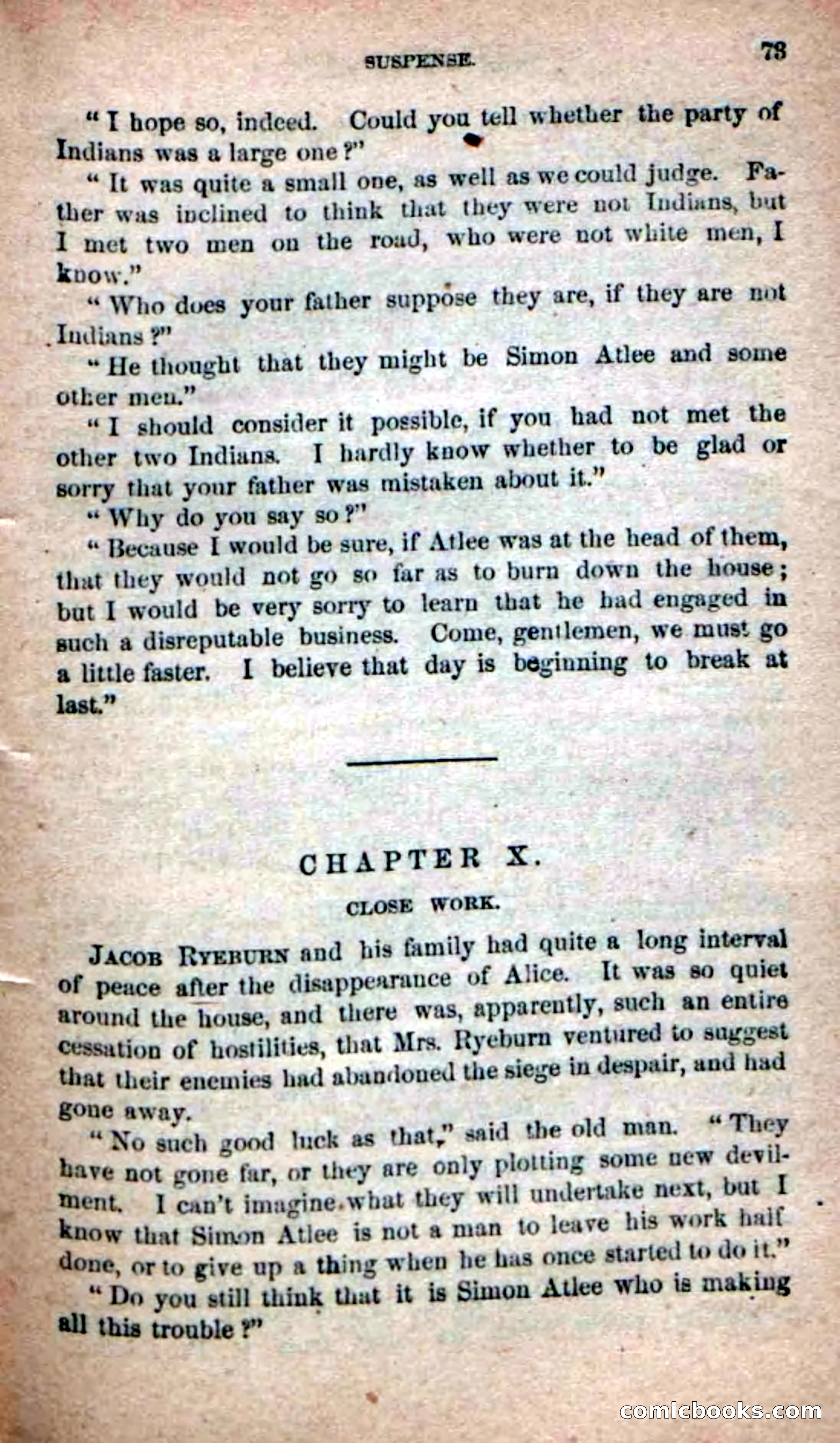 Beadle's Dime Novels No. 139: The Border Foes — page 71 of 100