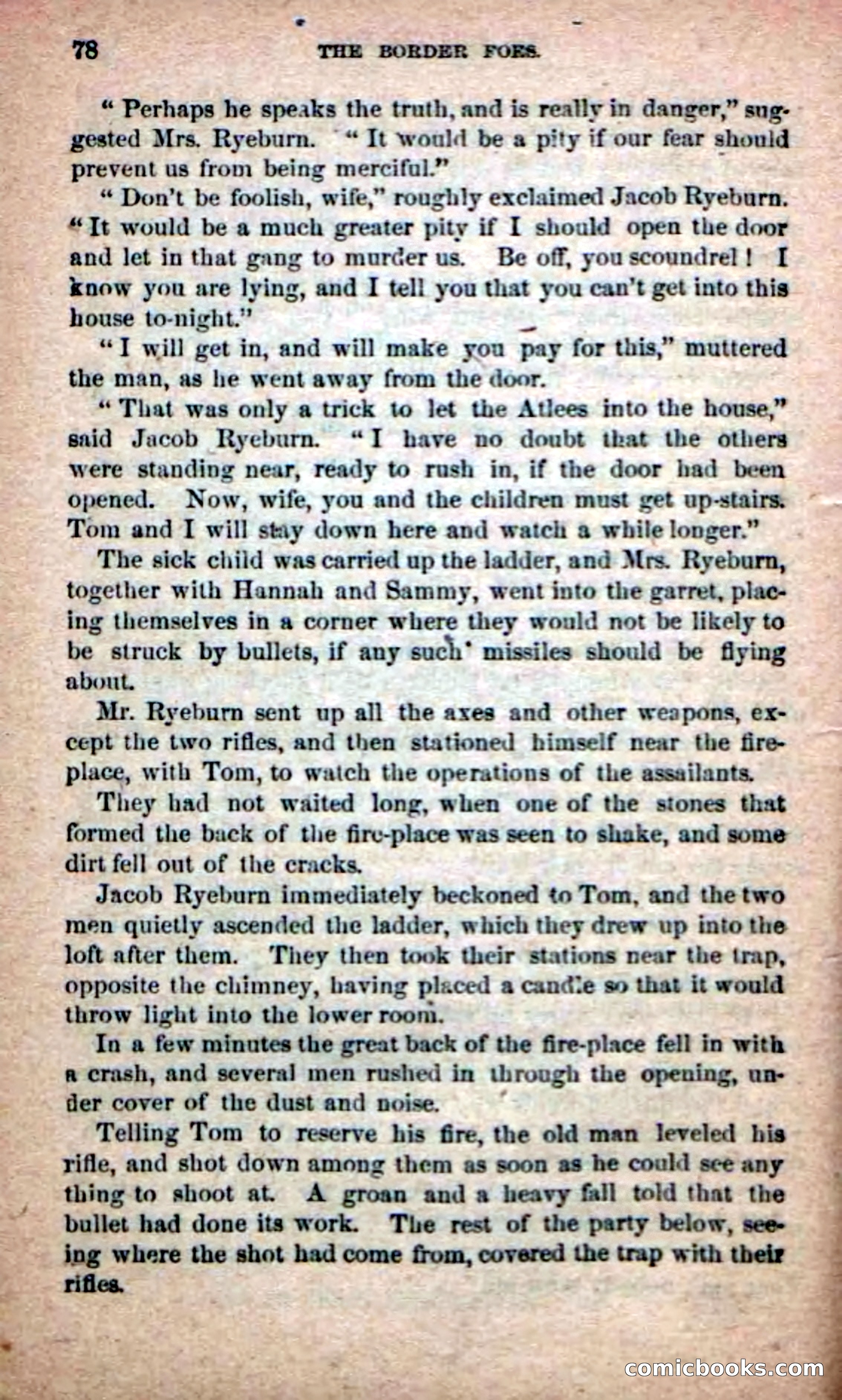 Beadle's Dime Novels No. 139: The Border Foes — page 76 of 100