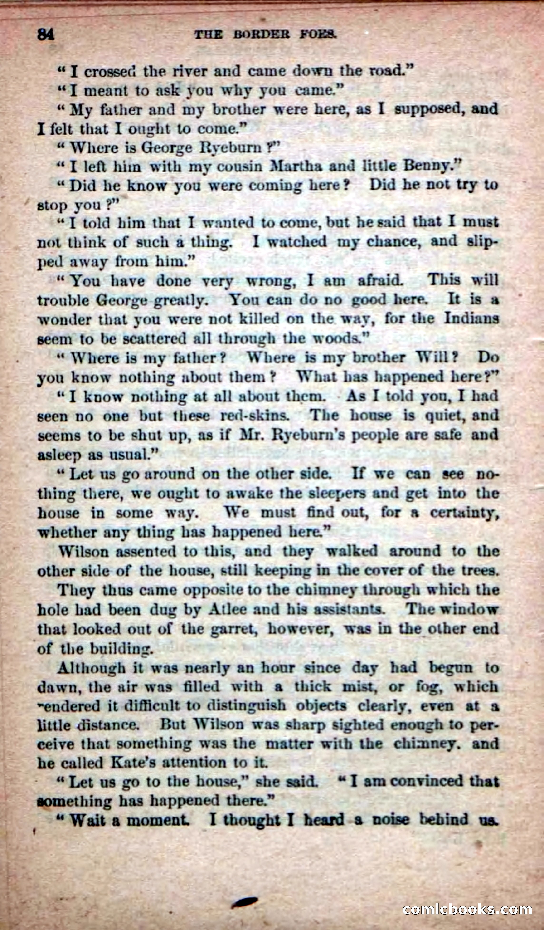 Beadle's Dime Novels No. 139: The Border Foes — page 82 of 100