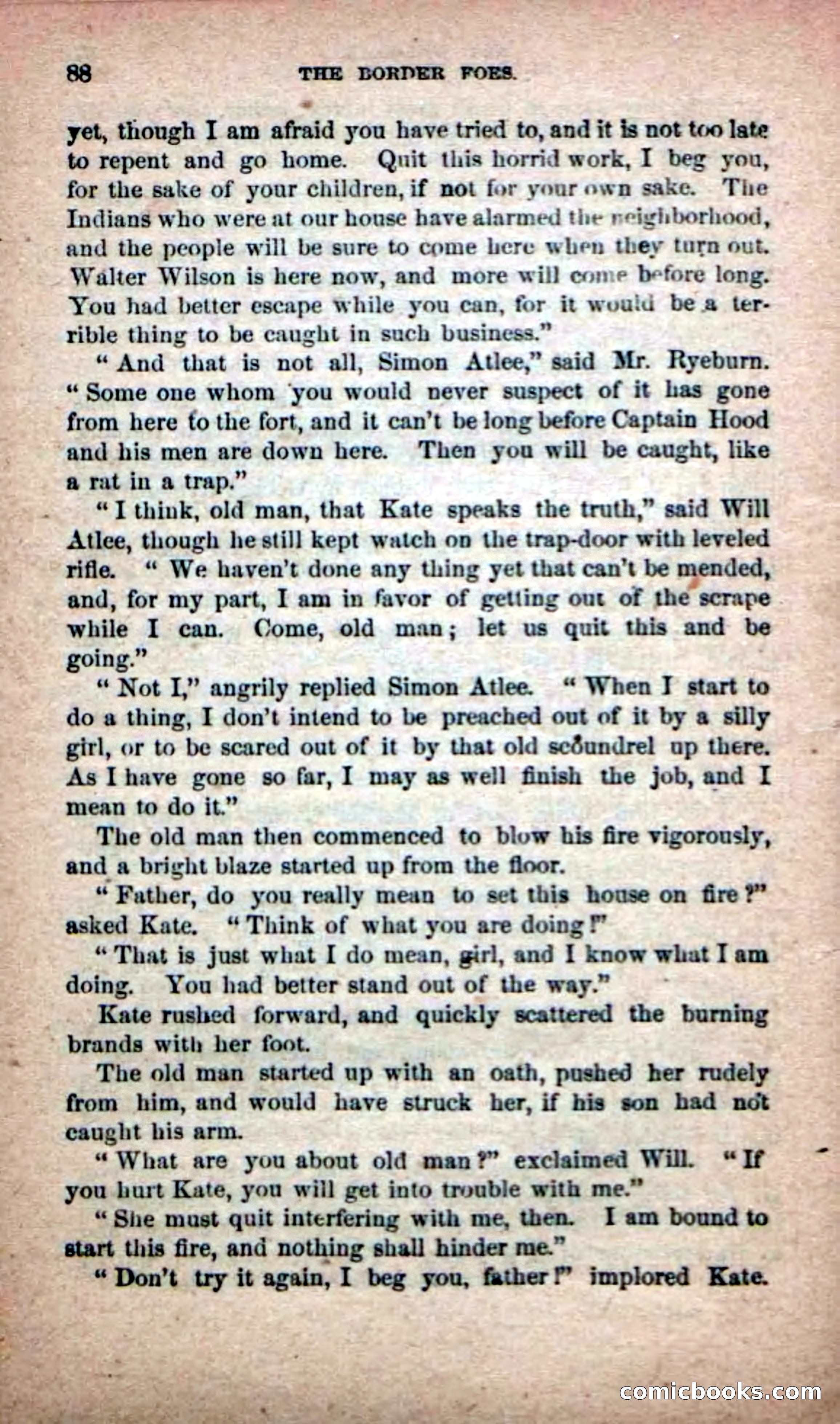 Beadle's Dime Novels No. 139: The Border Foes — page 86 of 100