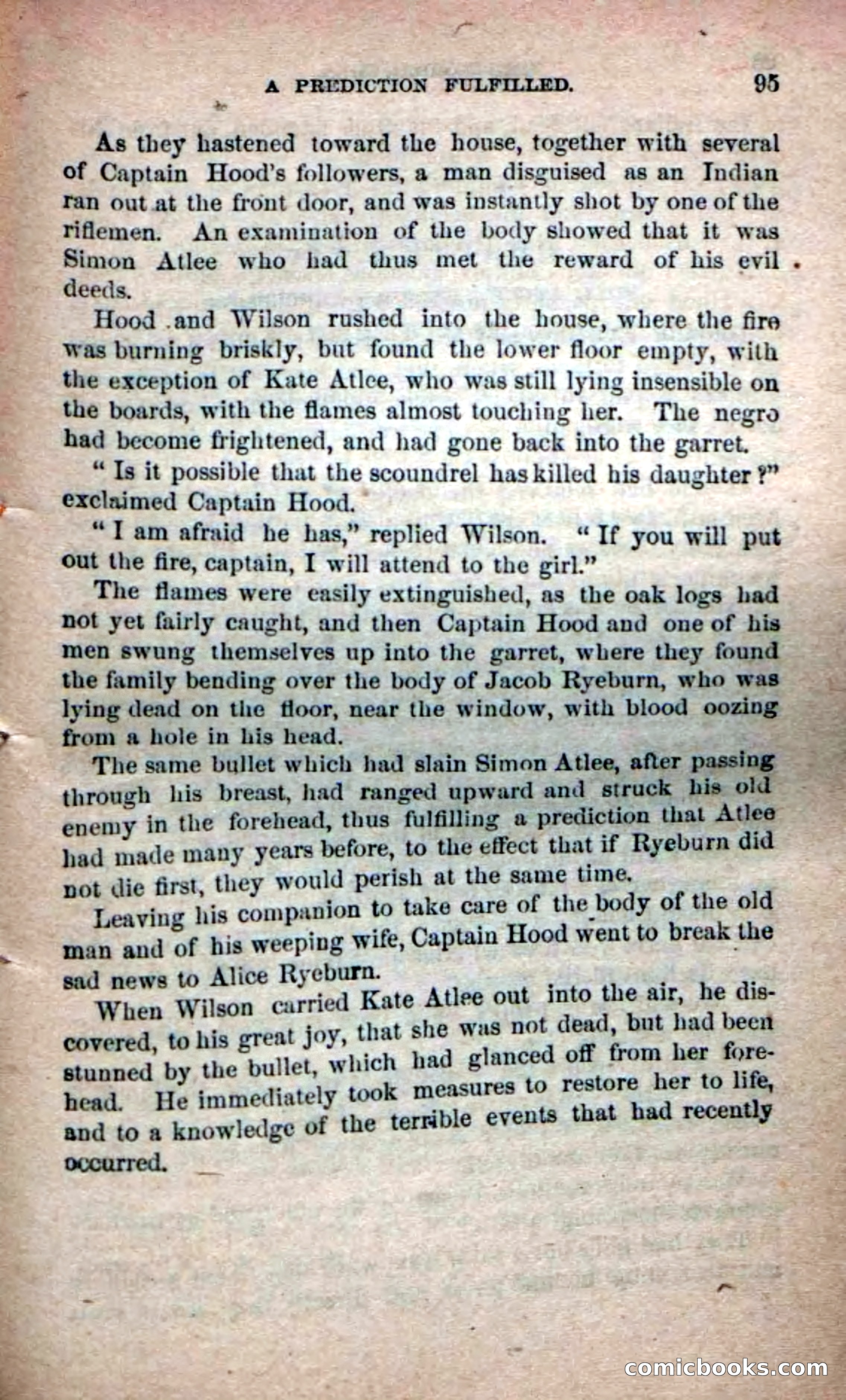 Beadle's Dime Novels No. 139: The Border Foes — page 93 of 100
