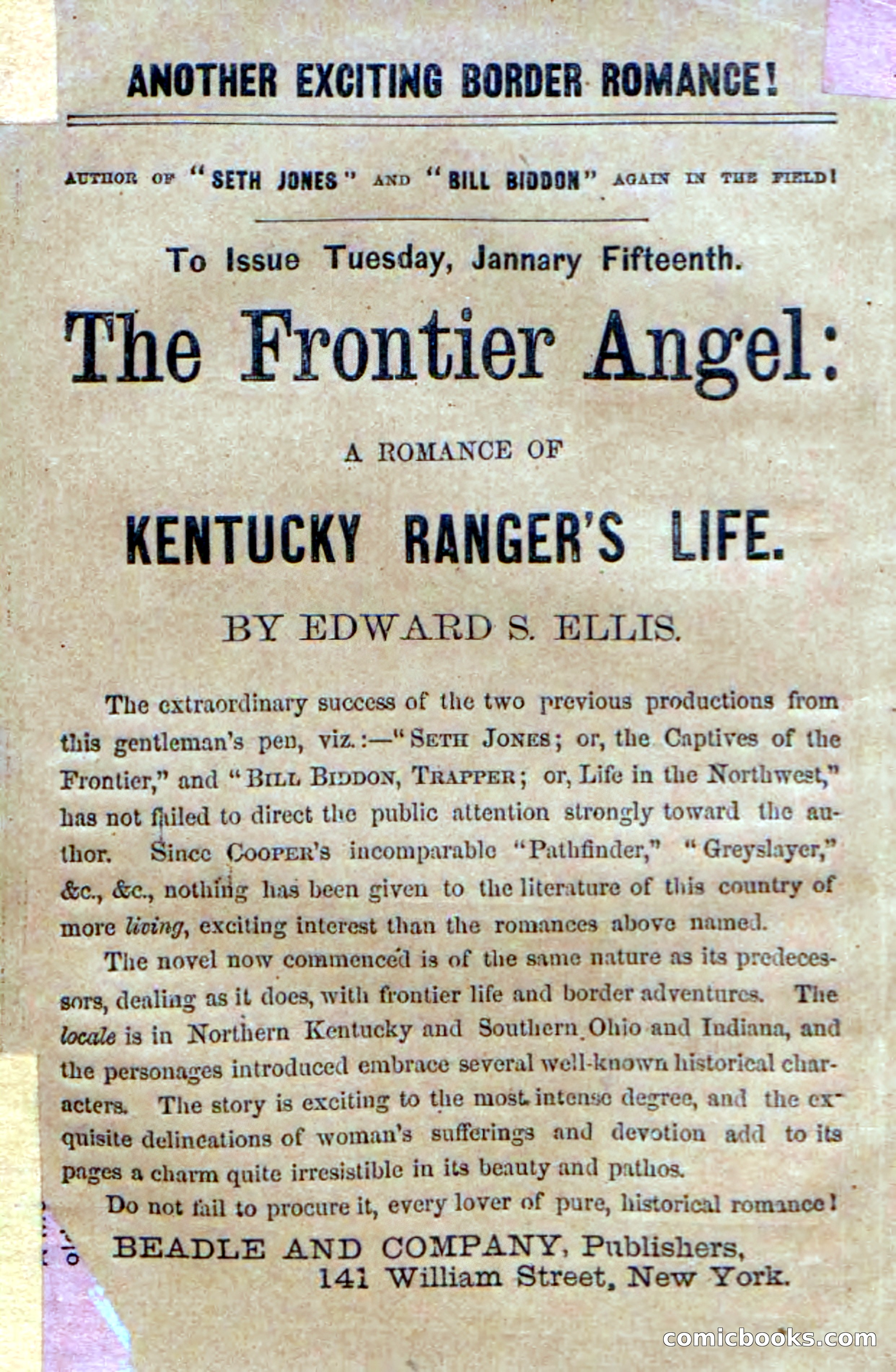 Beadle's Dime Novels No. 14 — page 2 of 116