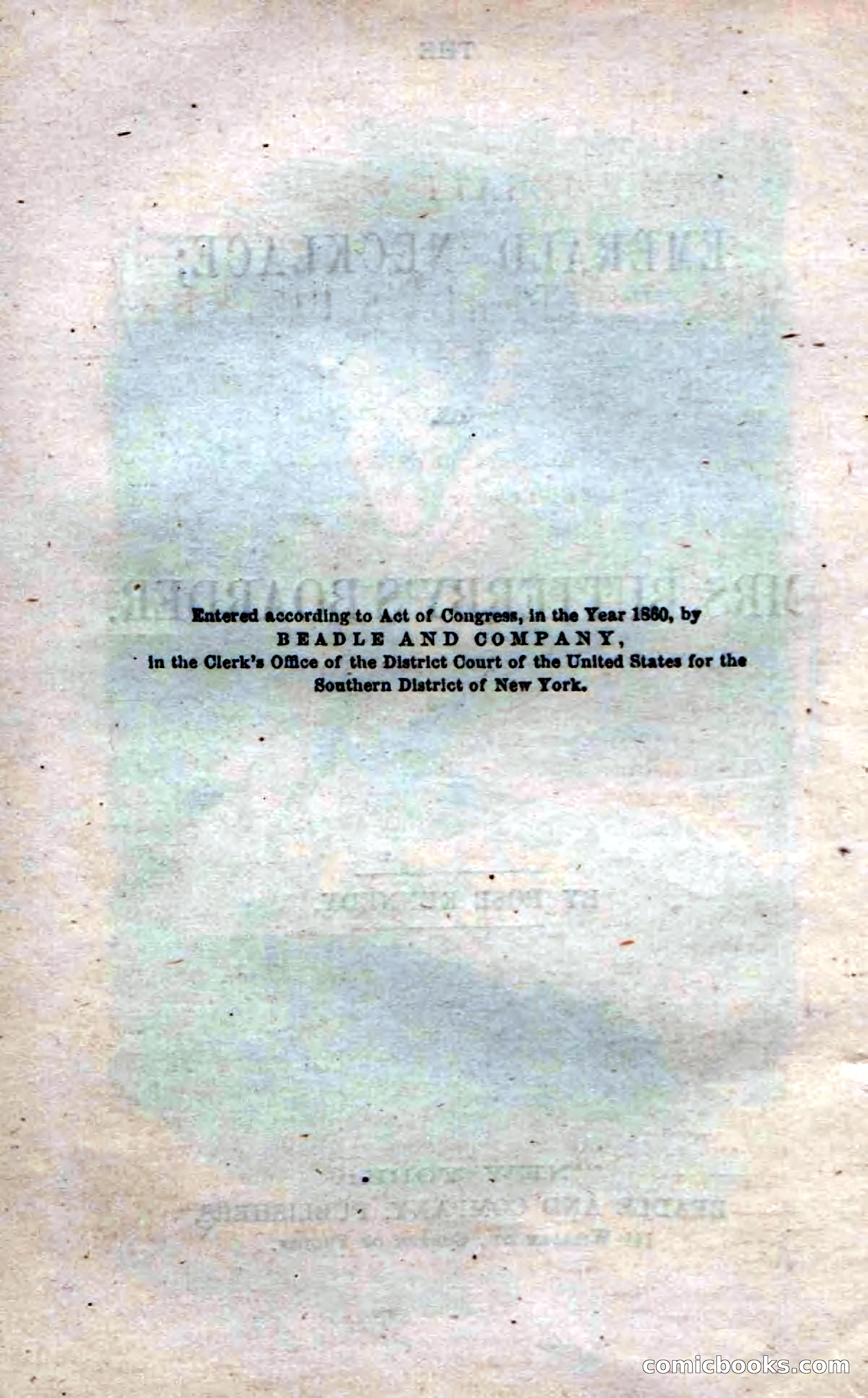 Beadle's Dime Novels No. 14 — page 6 of 116