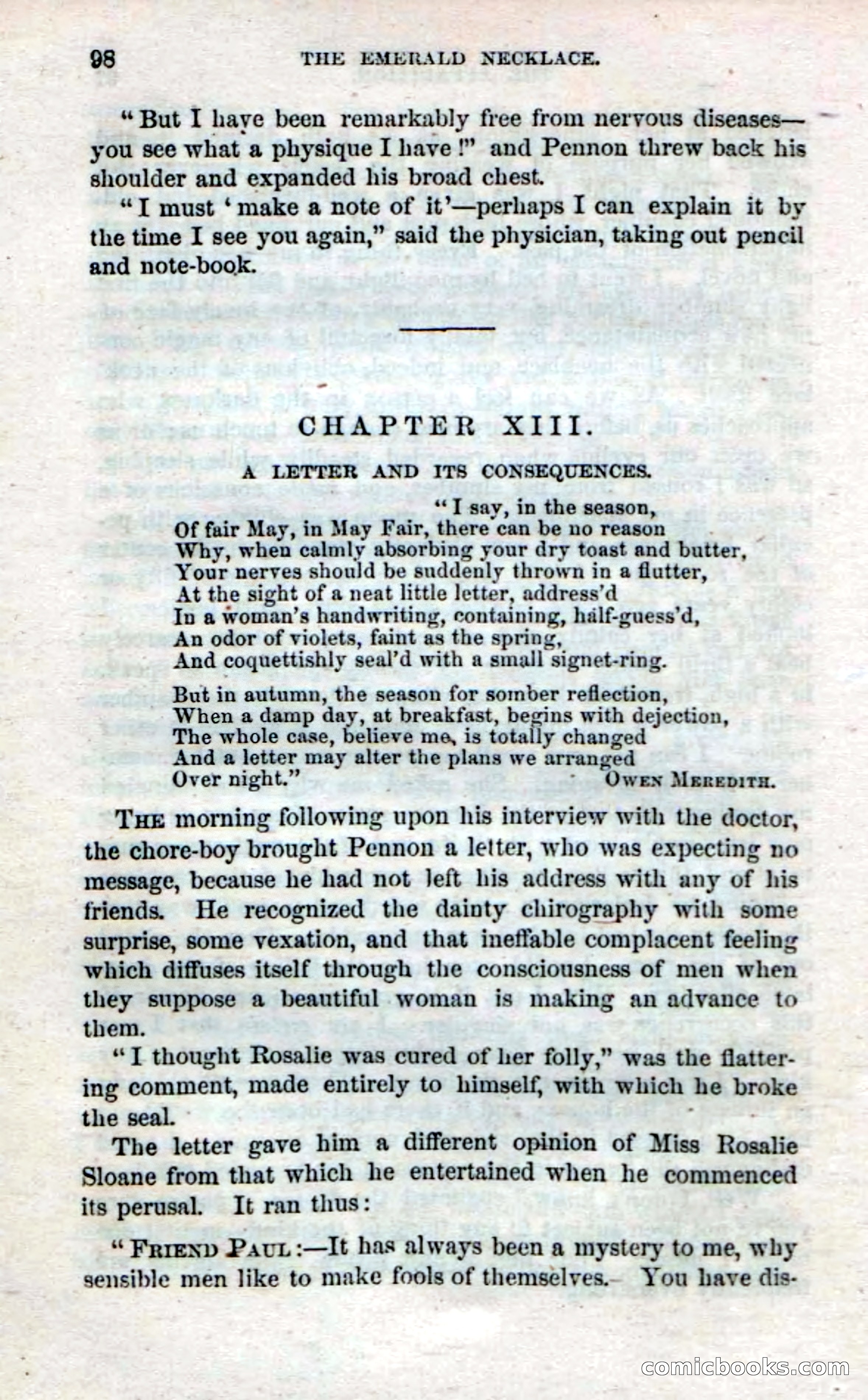 Beadle's Dime Novels No. 14 — page 100 of 116