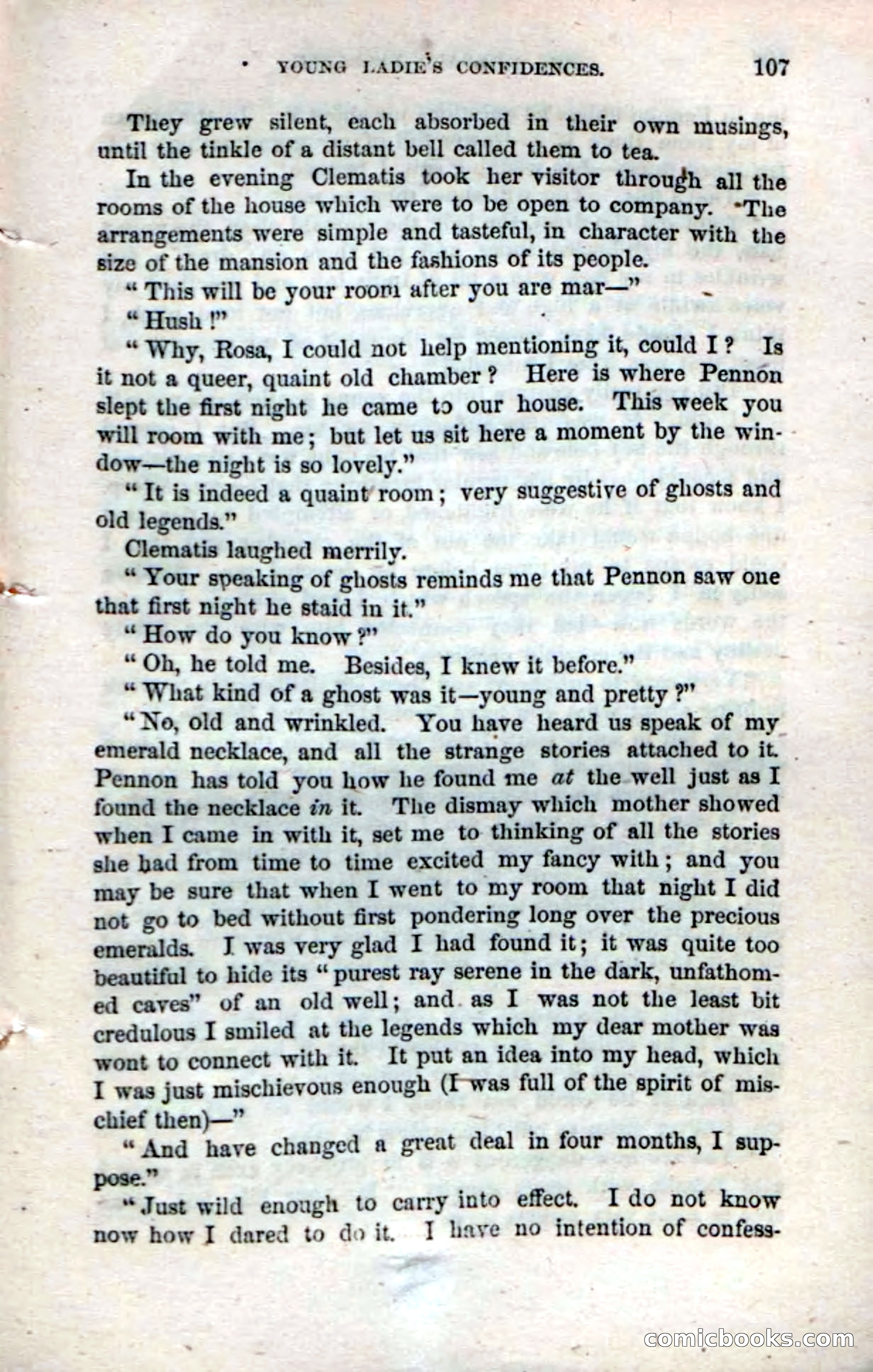 Beadle's Dime Novels No. 14 — page 109 of 116