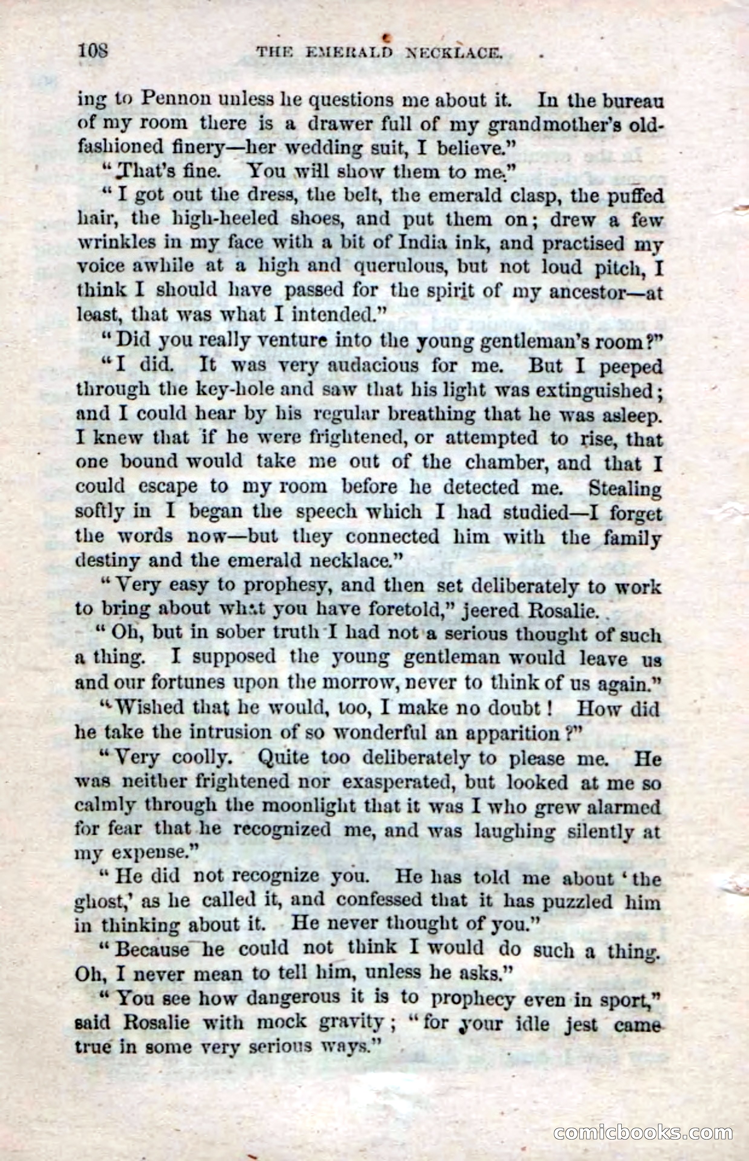 Beadle's Dime Novels No. 14 — page 110 of 116