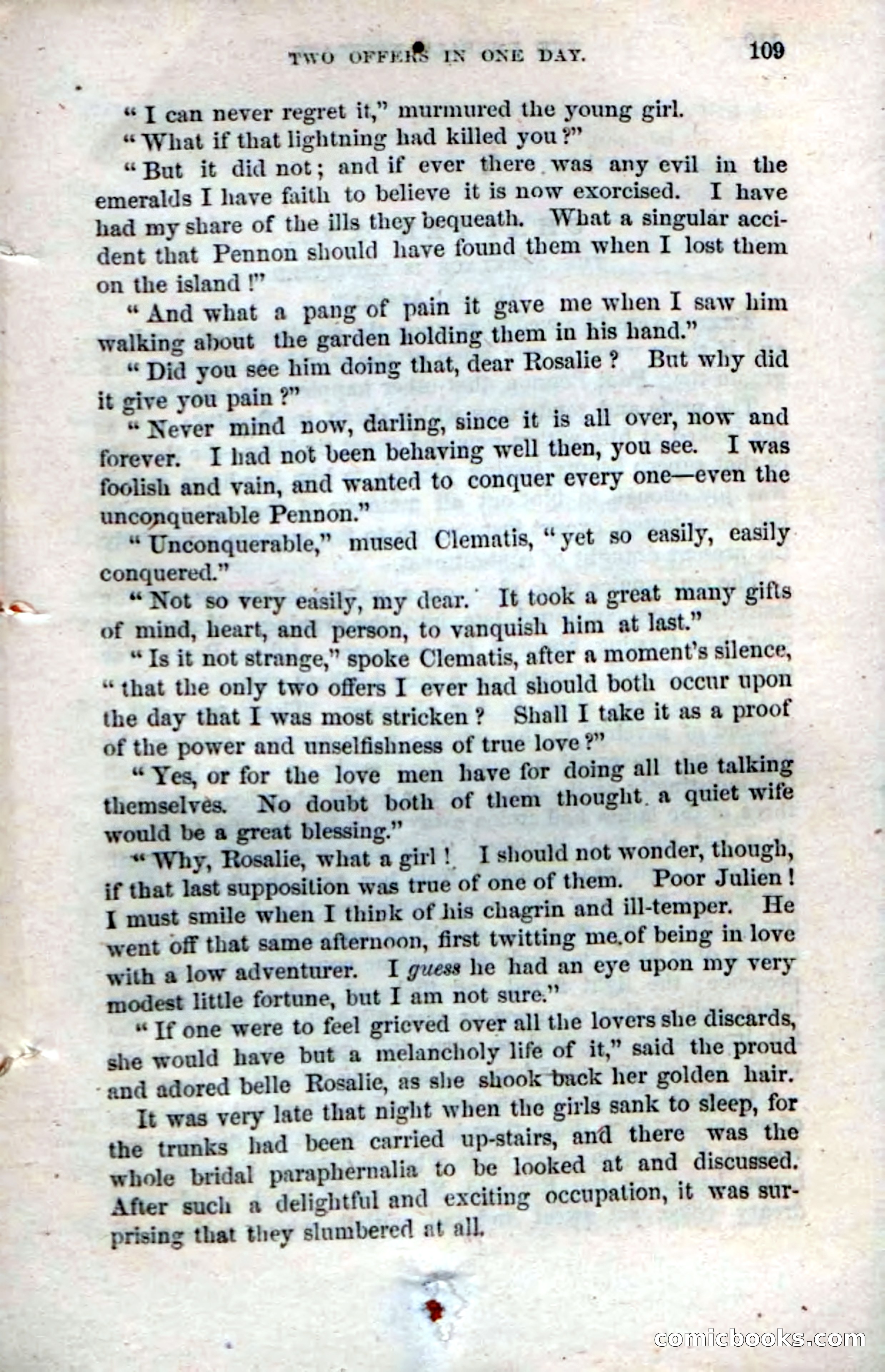 Beadle's Dime Novels No. 14 — page 111 of 116