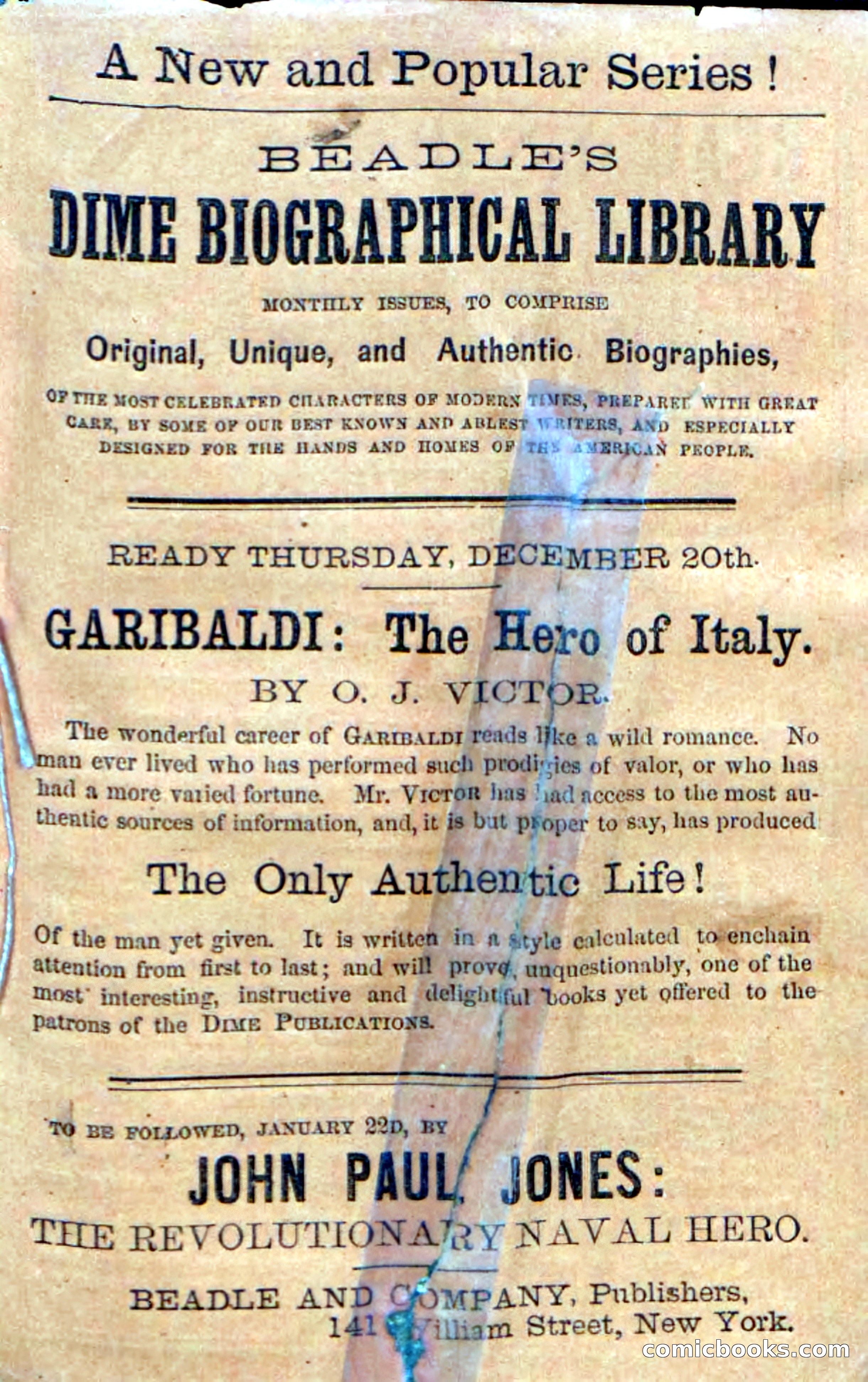 Beadle's Dime Novels No. 14 — page 115 of 116