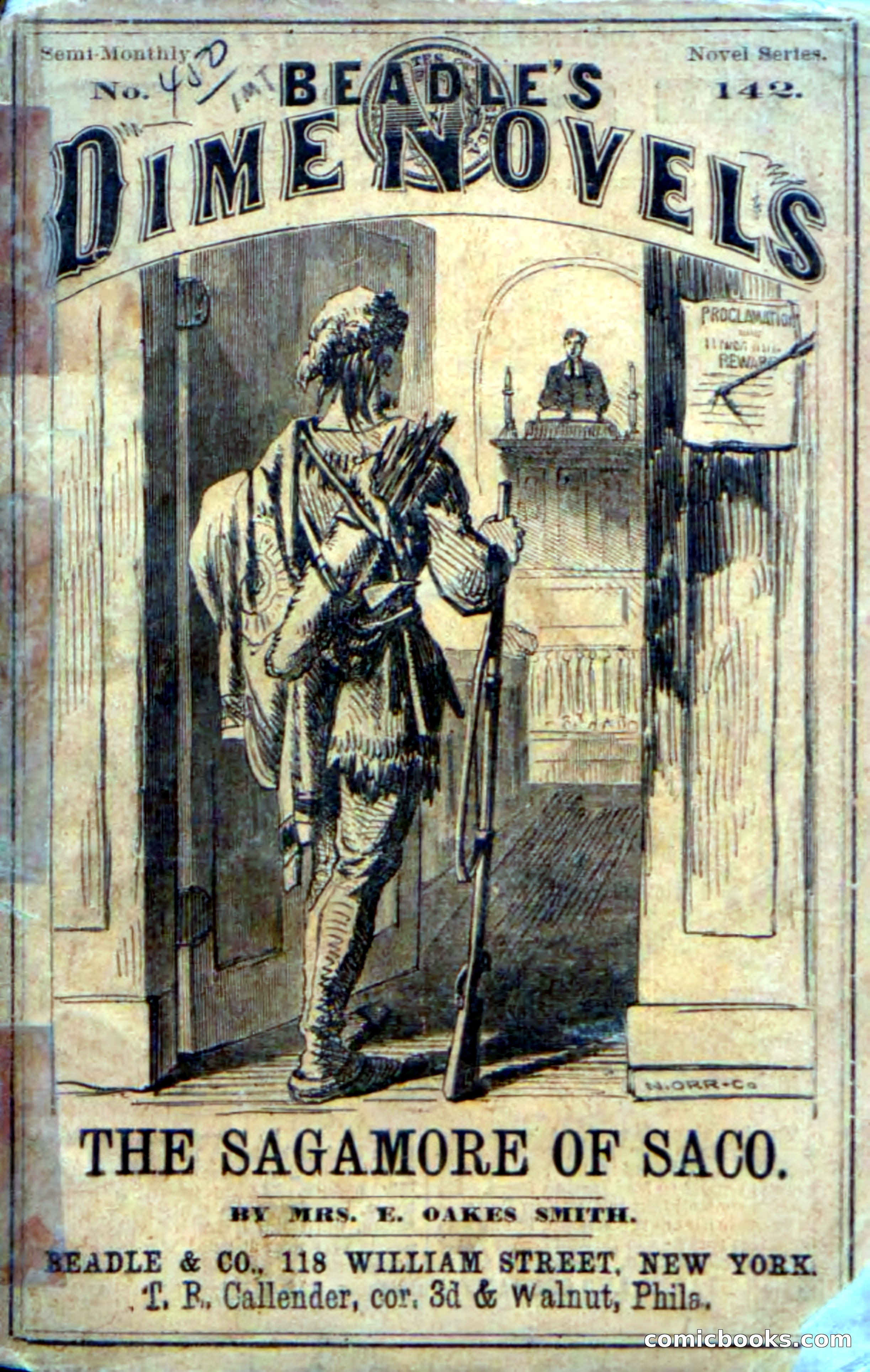 Beadle's Dime Novels No. 142: The Sagamore of Saco