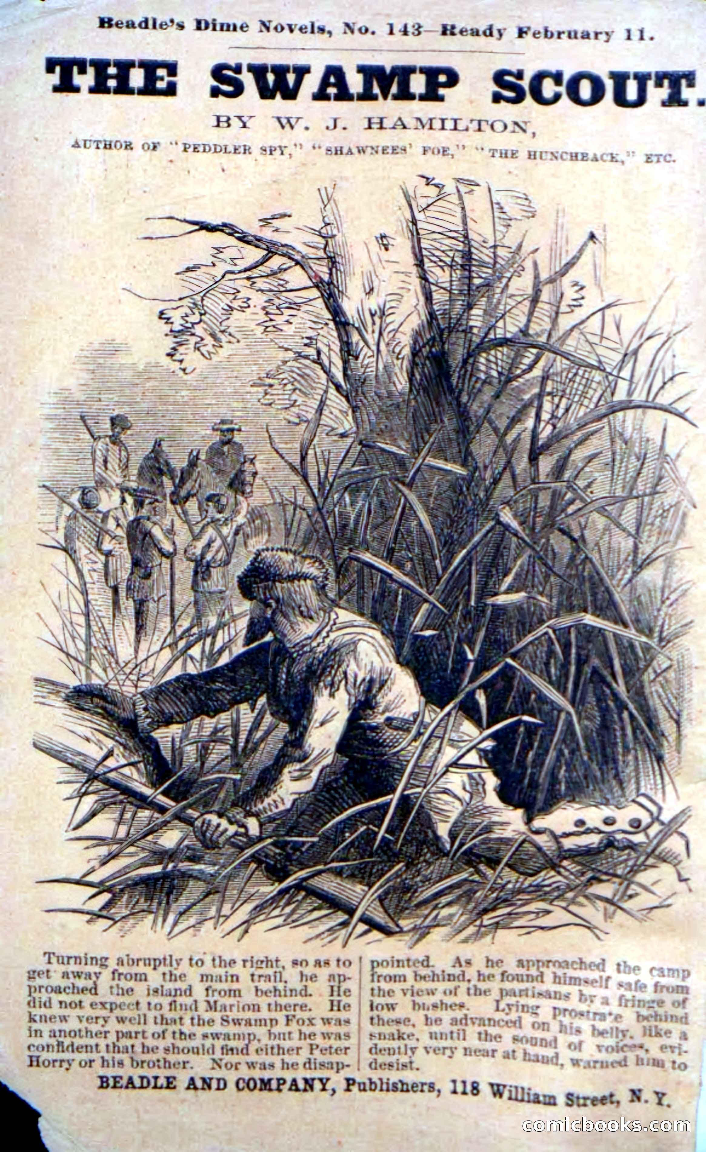 Beadle's Dime Novels No. 142: The Sagamore of Saco — page 2 of 116