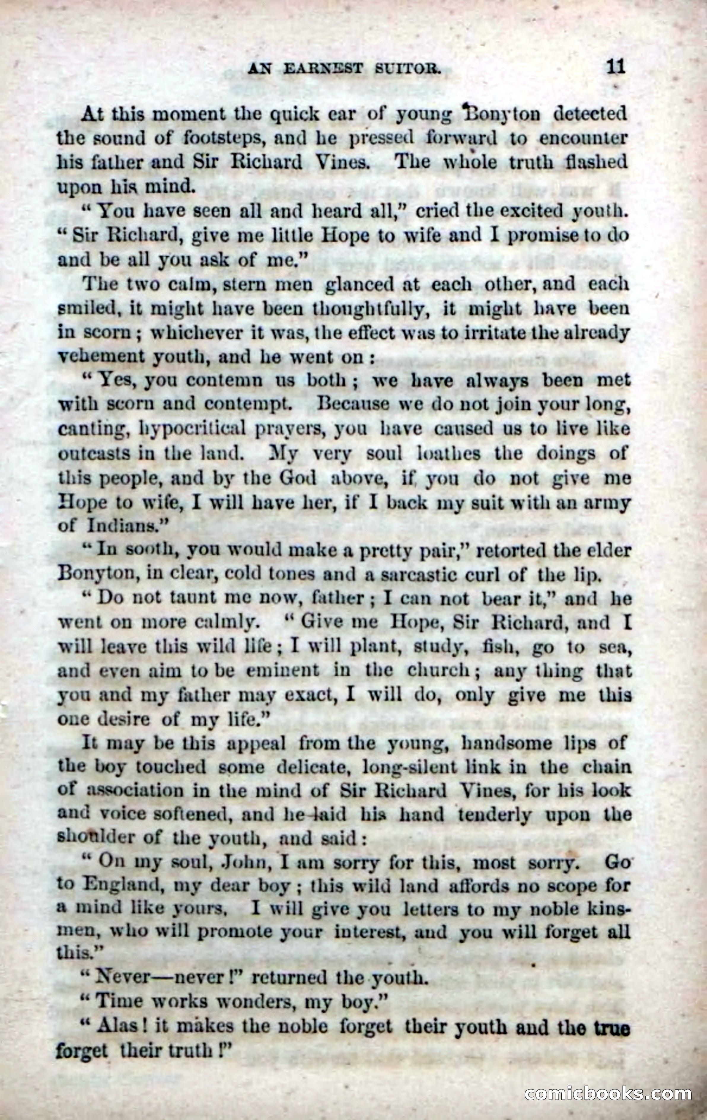 Beadle's Dime Novels No. 142: The Sagamore of Saco — page 9 of 116