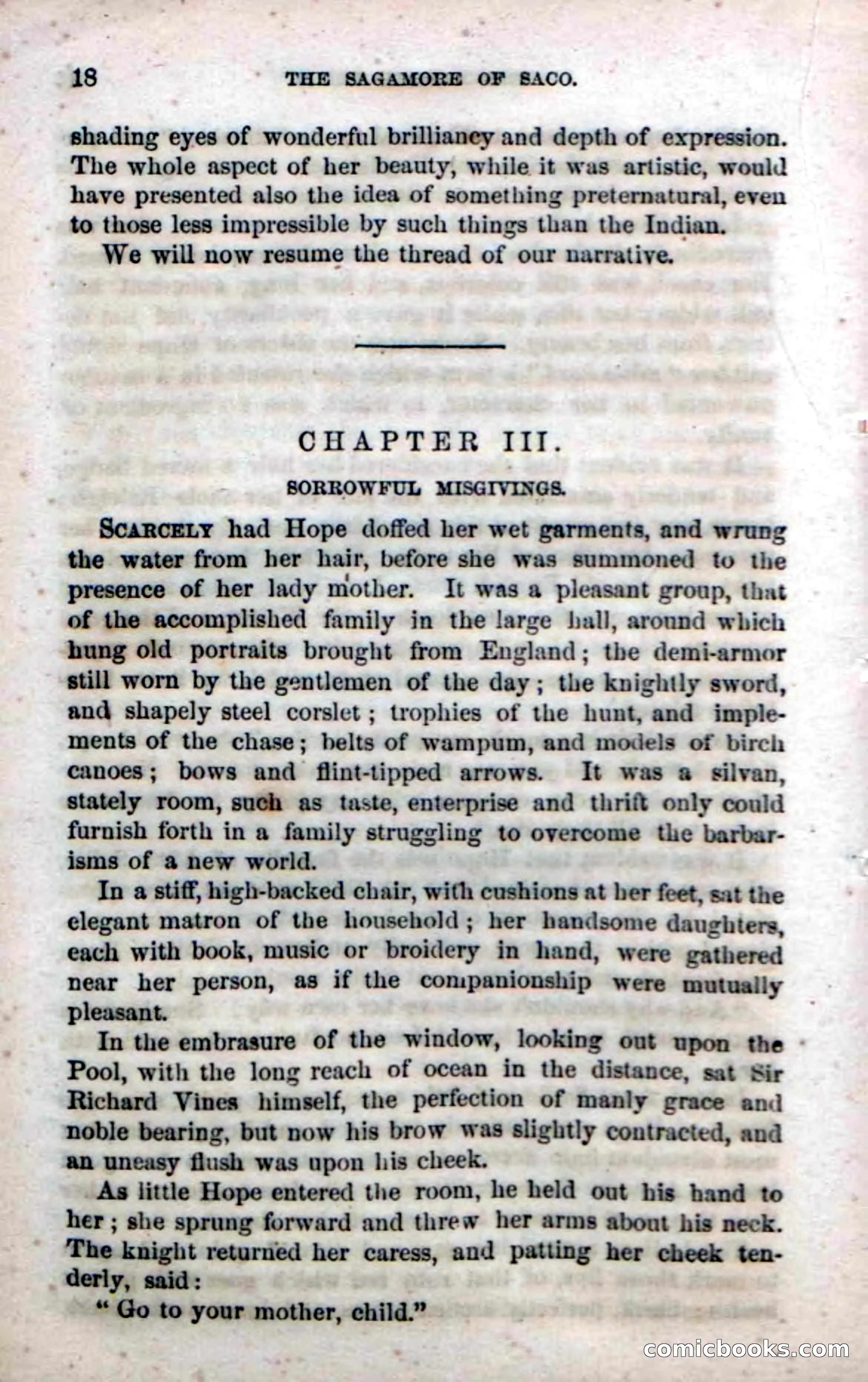 Beadle's Dime Novels No. 142: The Sagamore of Saco — page 16 of 116