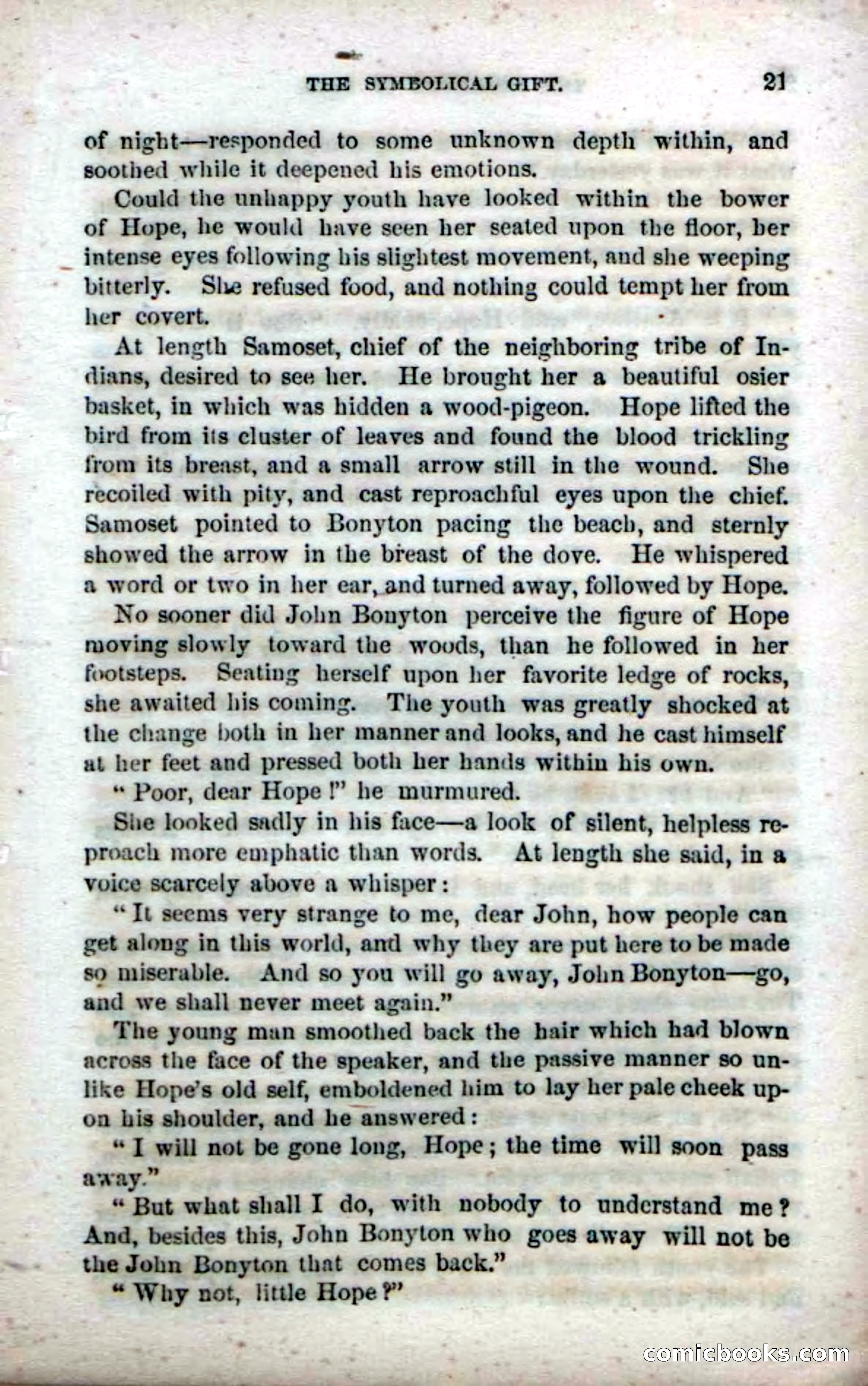 Beadle's Dime Novels No. 142: The Sagamore of Saco — page 19 of 116