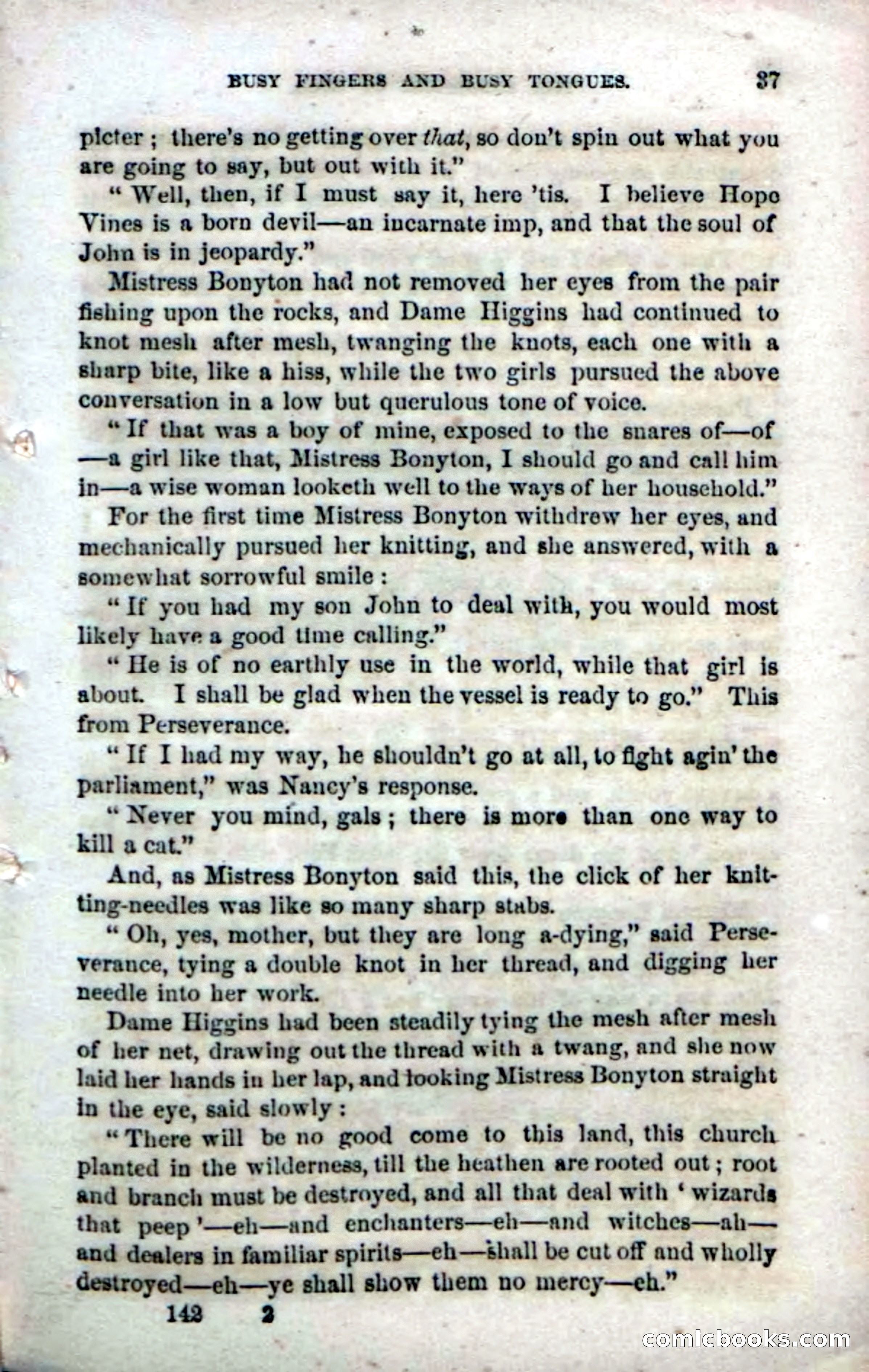 Beadle's Dime Novels No. 142: The Sagamore of Saco — page 35 of 116