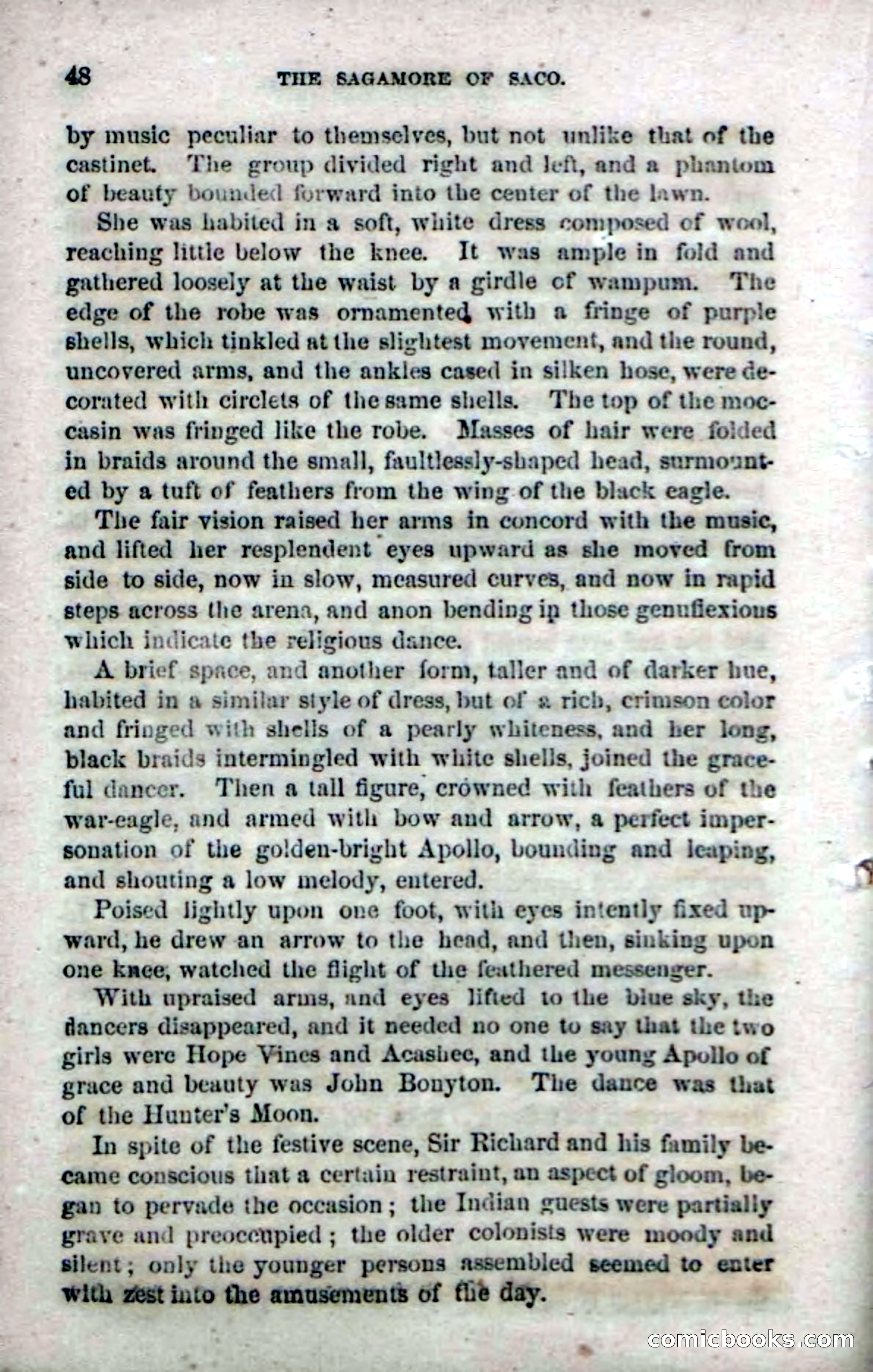 Beadle's Dime Novels No. 142: The Sagamore of Saco — page 46 of 116
