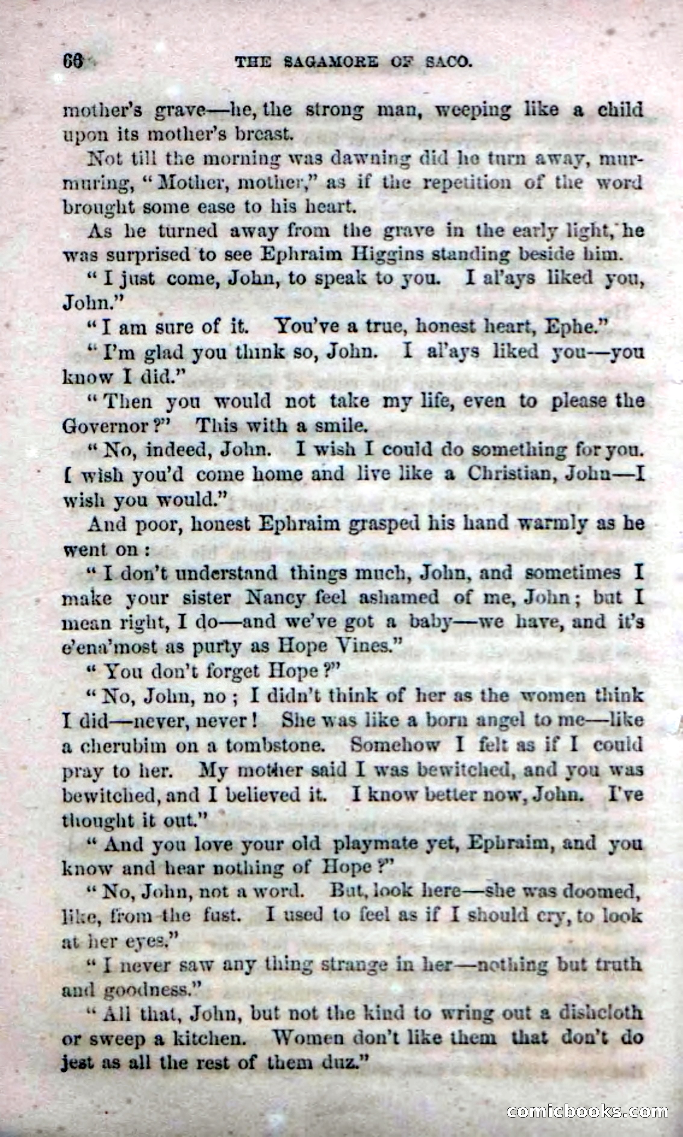 Beadle's Dime Novels No. 142: The Sagamore of Saco — page 64 of 116
