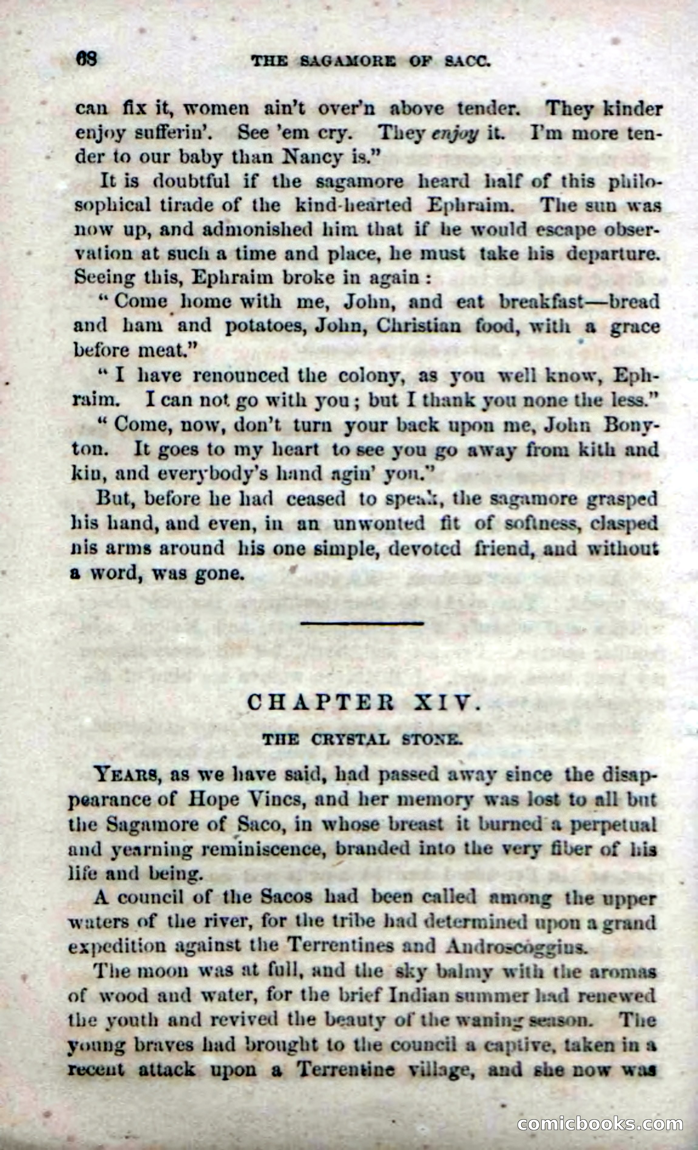 Beadle's Dime Novels No. 142: The Sagamore of Saco — page 66 of 116
