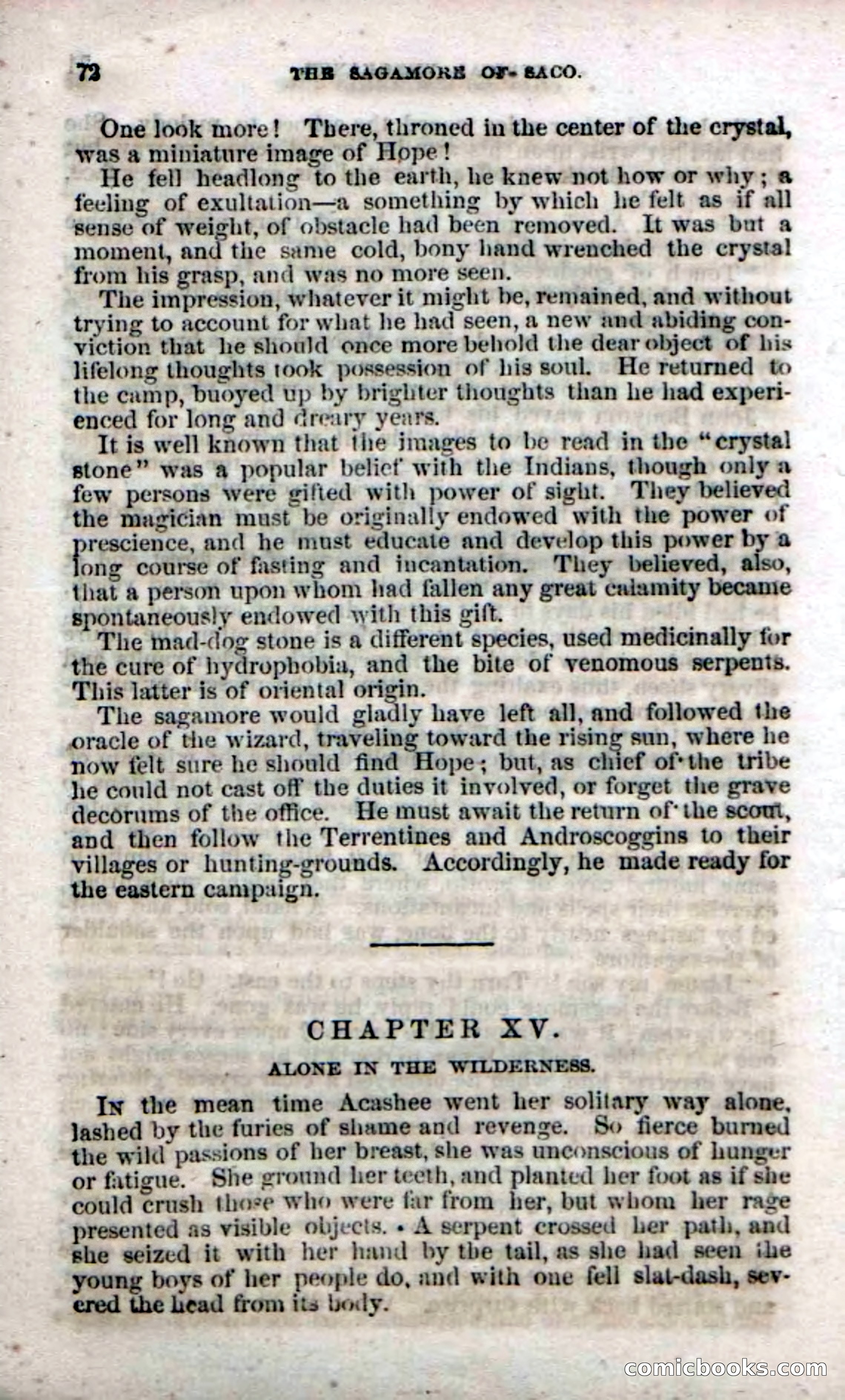 Beadle's Dime Novels No. 142: The Sagamore of Saco — page 70 of 116