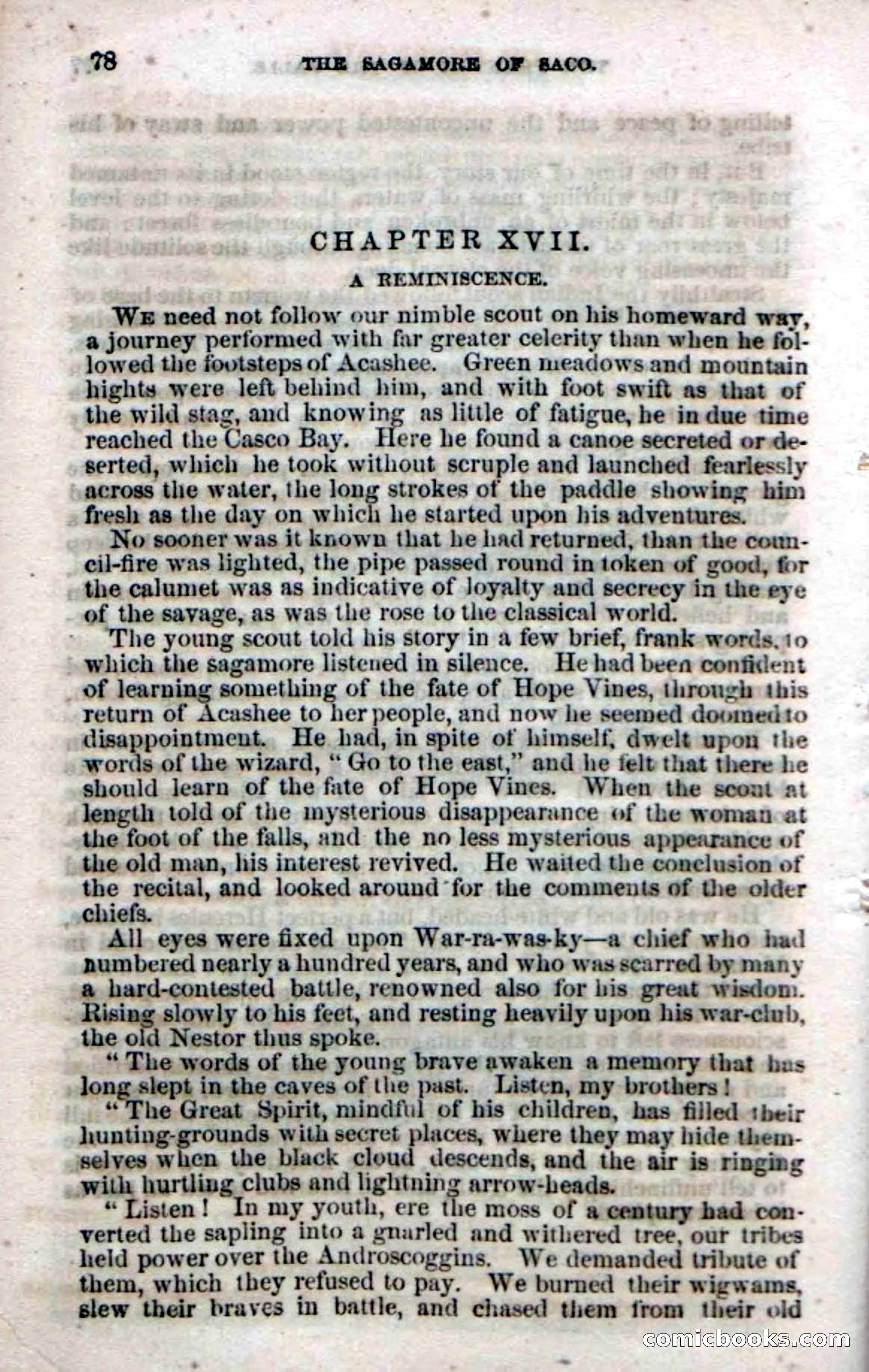Beadle's Dime Novels No. 142: The Sagamore of Saco — page 76 of 116