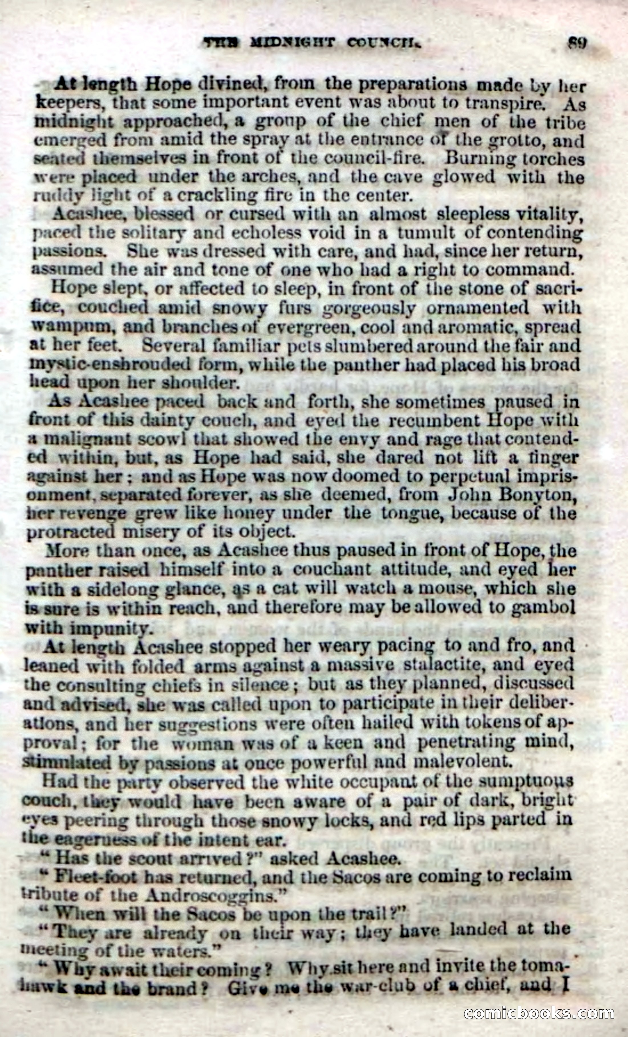 Beadle's Dime Novels No. 142: The Sagamore of Saco — page 87 of 116