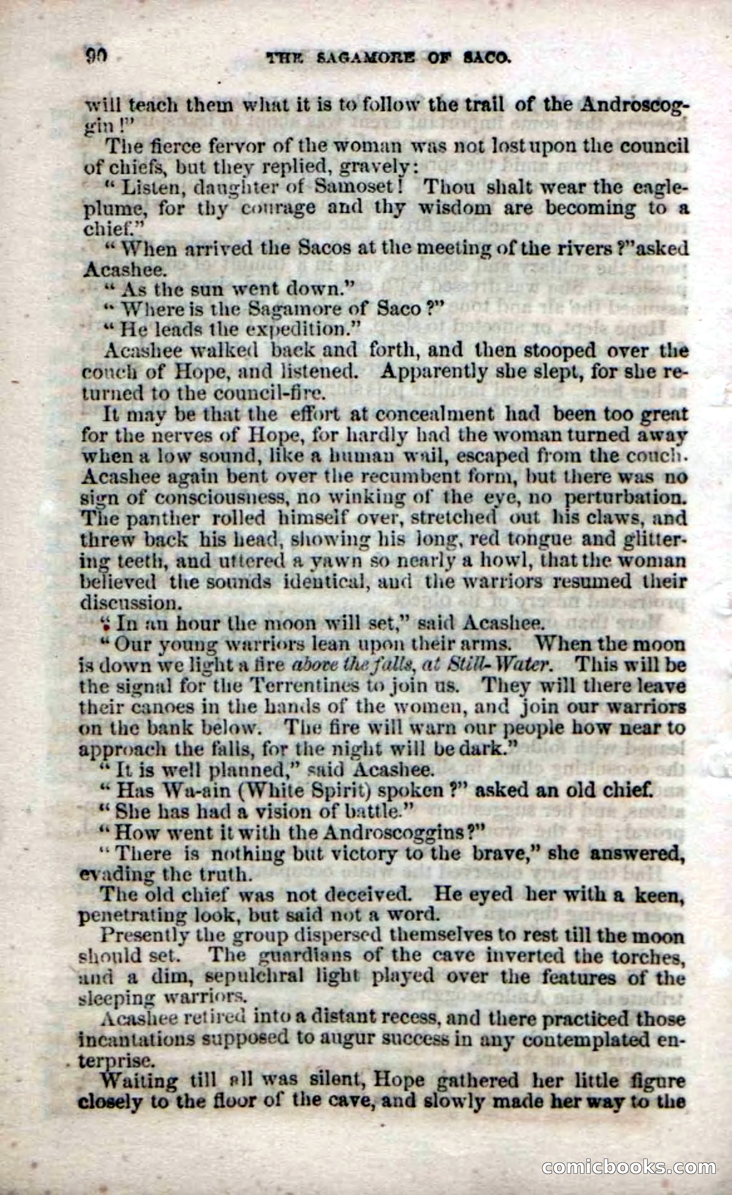 Beadle's Dime Novels No. 142: The Sagamore of Saco — page 88 of 116
