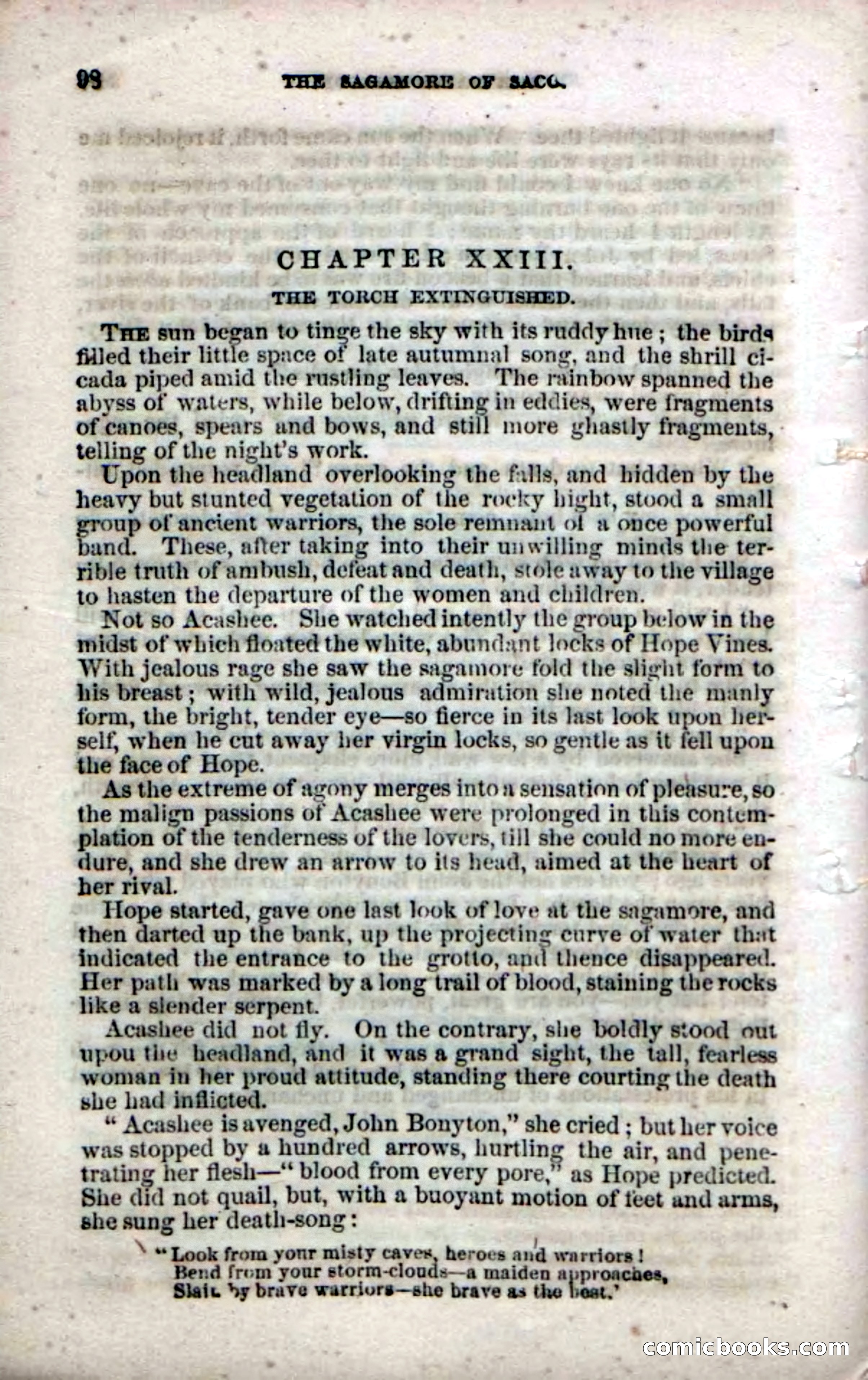 Beadle's Dime Novels No. 142: The Sagamore of Saco — page 96 of 116