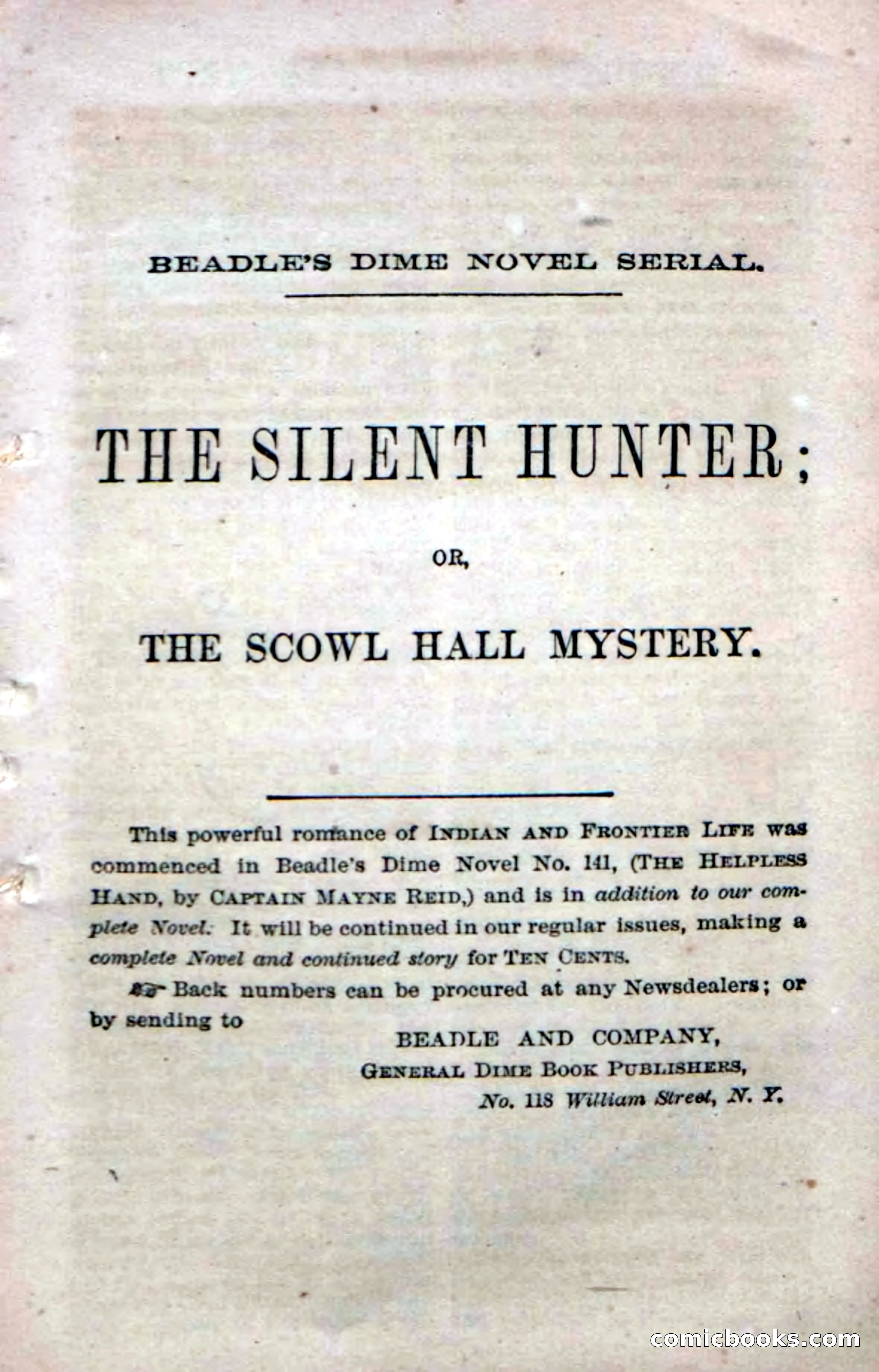 Beadle's Dime Novels No. 142: The Sagamore of Saco — page 99 of 116