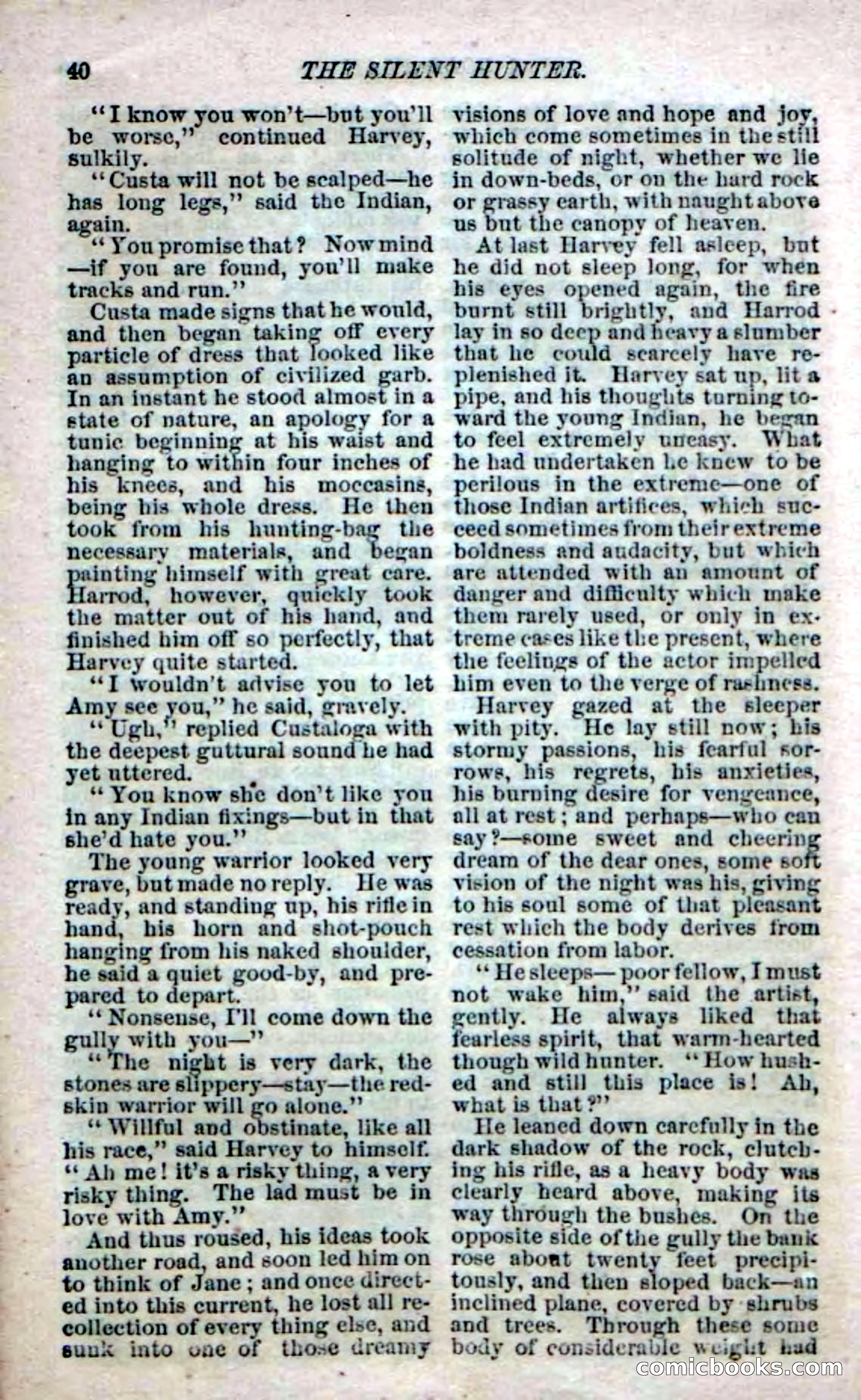 Beadle's Dime Novels No. 142: The Sagamore of Saco — page 106 of 116