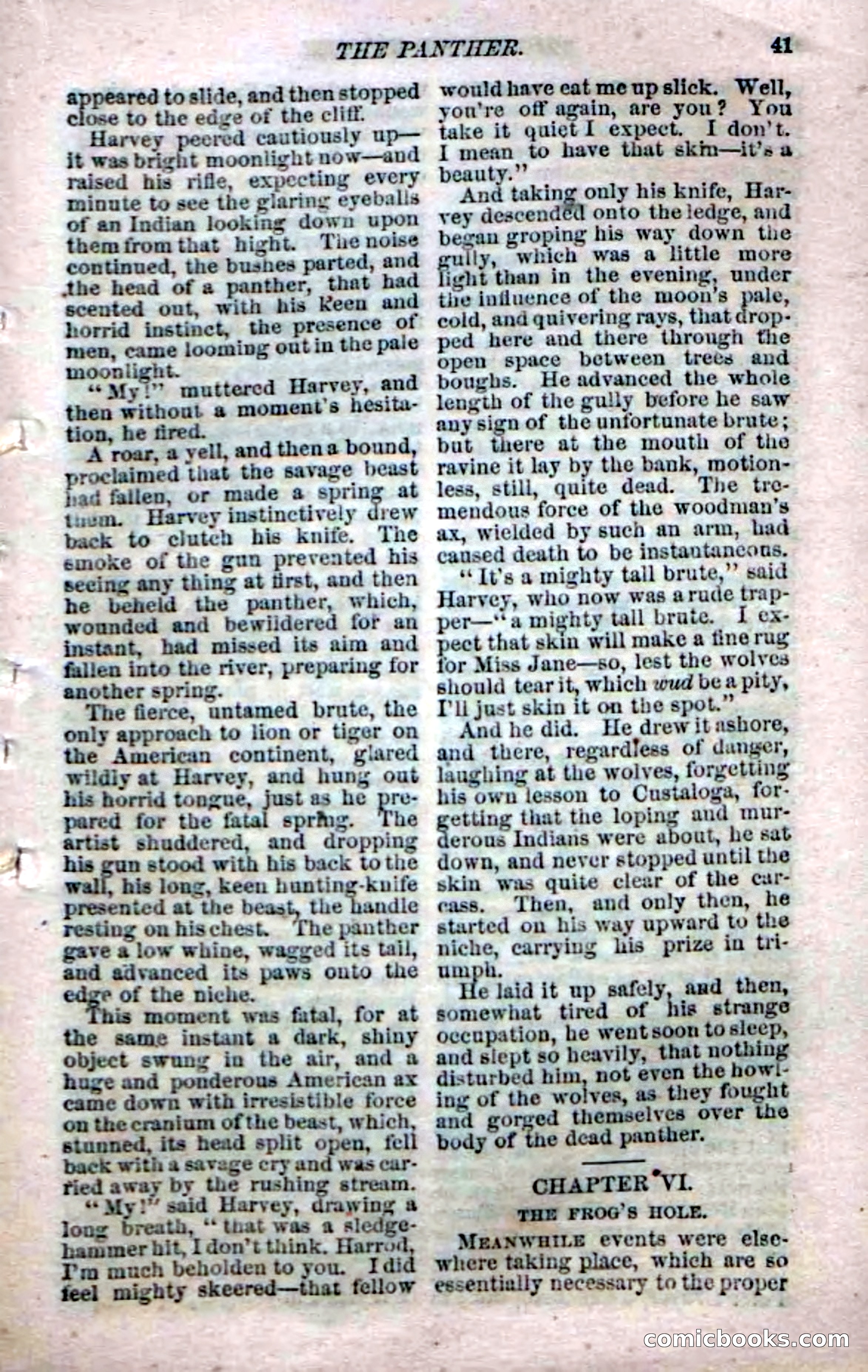 Beadle's Dime Novels No. 142: The Sagamore of Saco — page 107 of 116