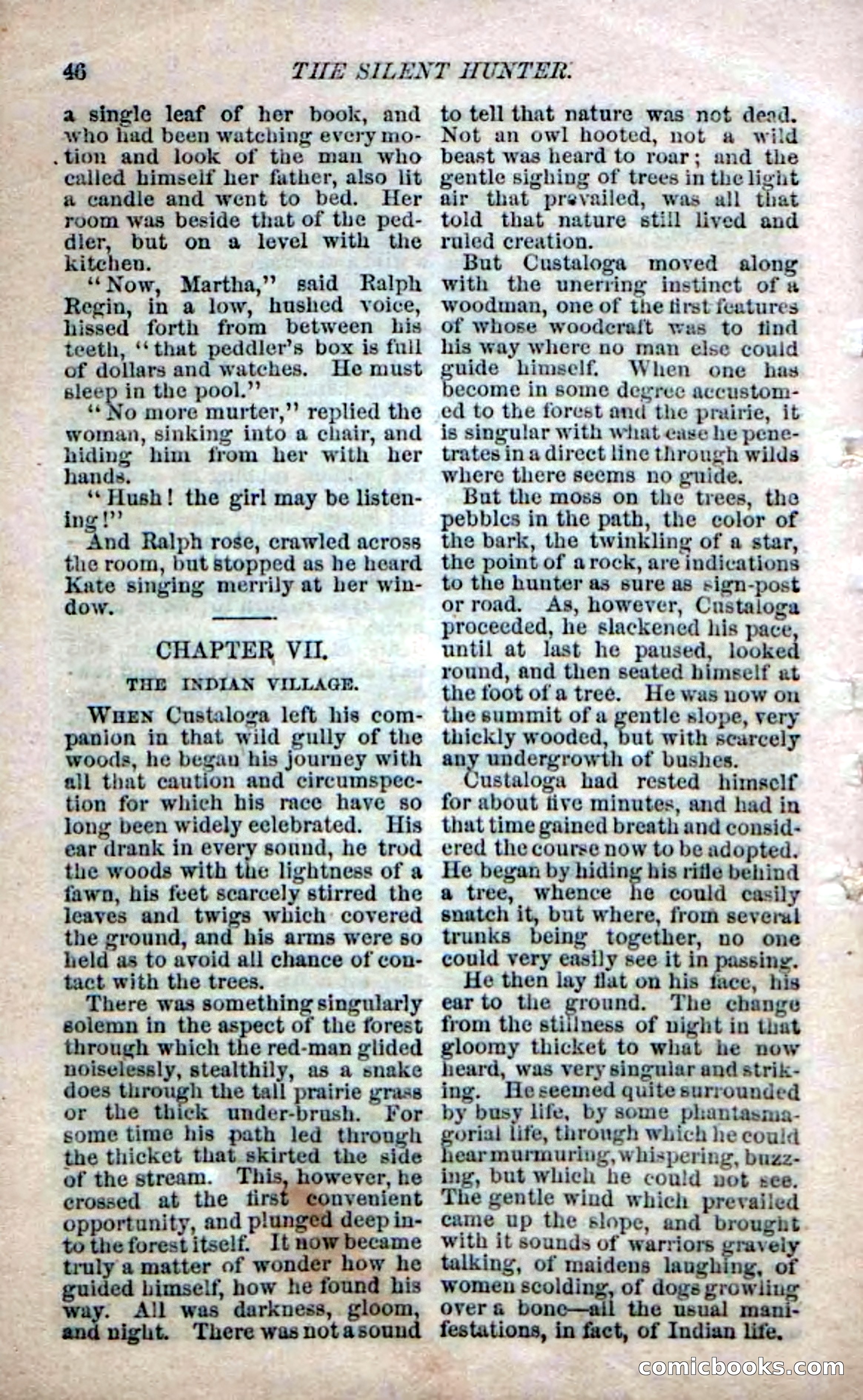 Beadle's Dime Novels No. 142: The Sagamore of Saco — page 112 of 116