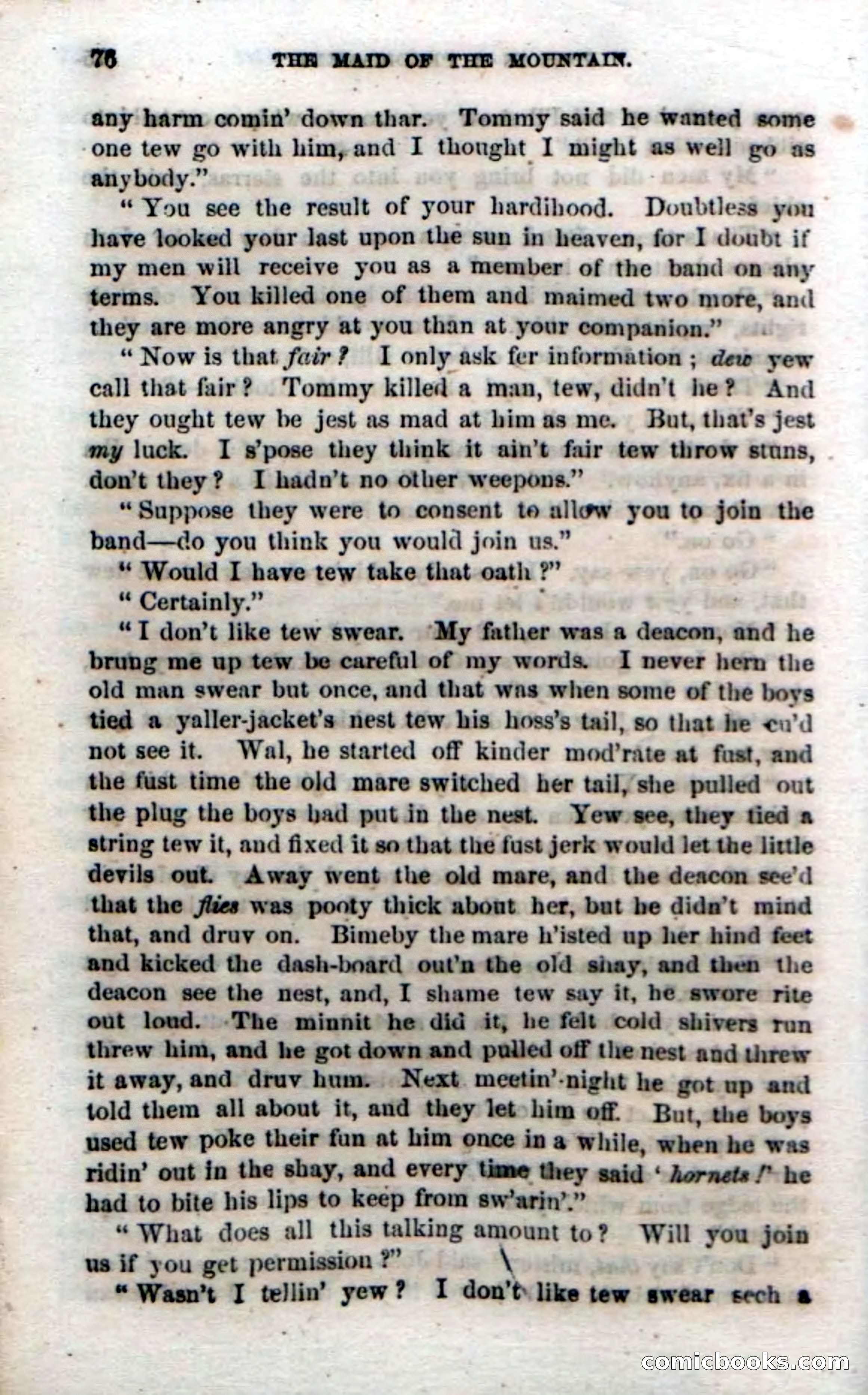 The Maid of the Mountain — page 74 of 116
