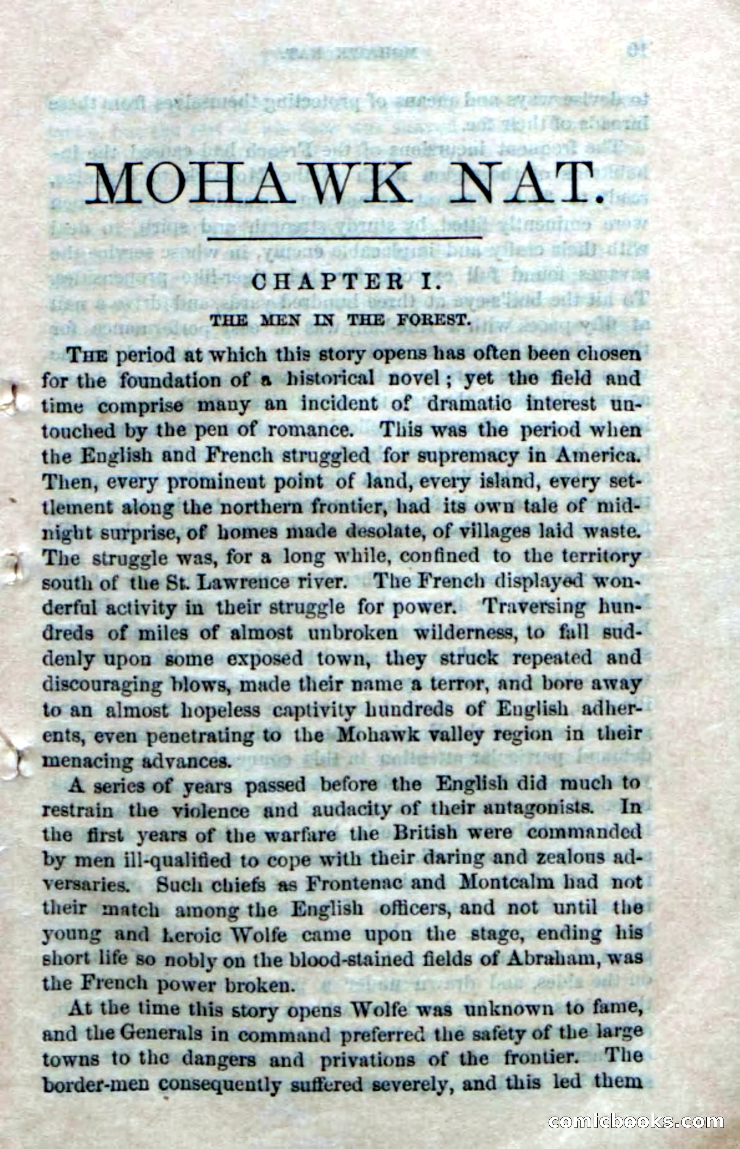 Beadle's Dime Novels No. 153: Mohawk Nat — page 7 of 116