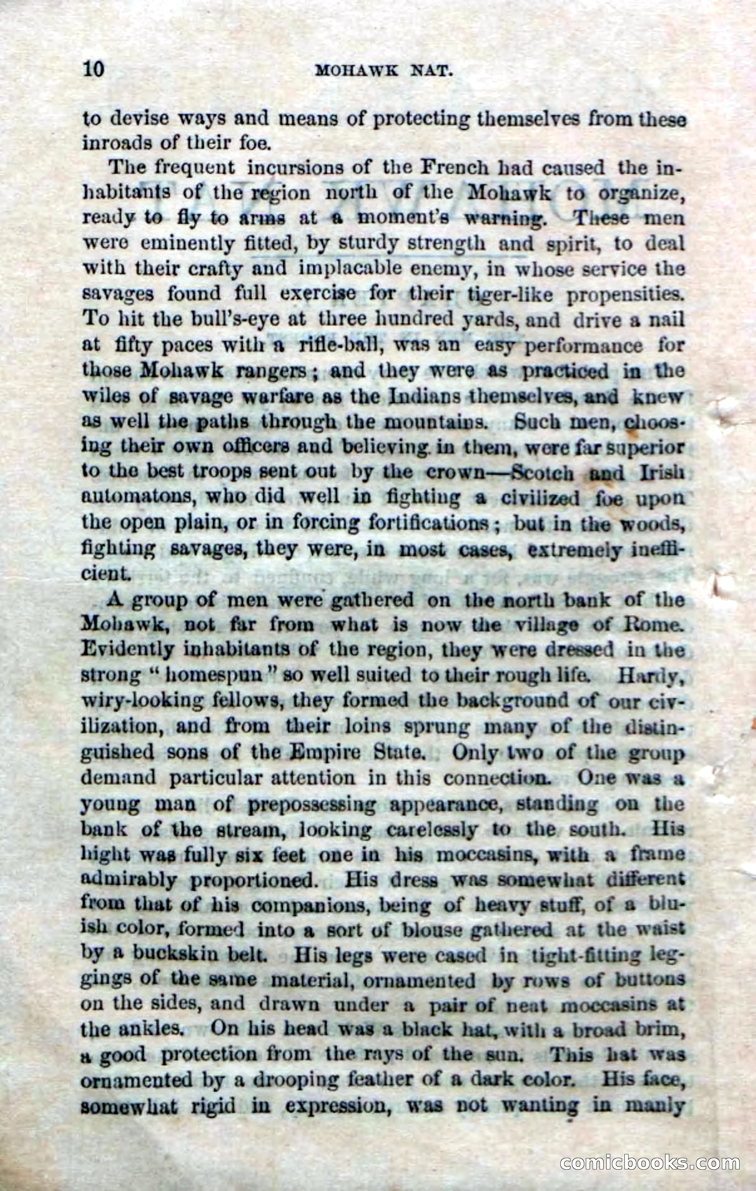 Beadle's Dime Novels No. 153: Mohawk Nat — page 8 of 116