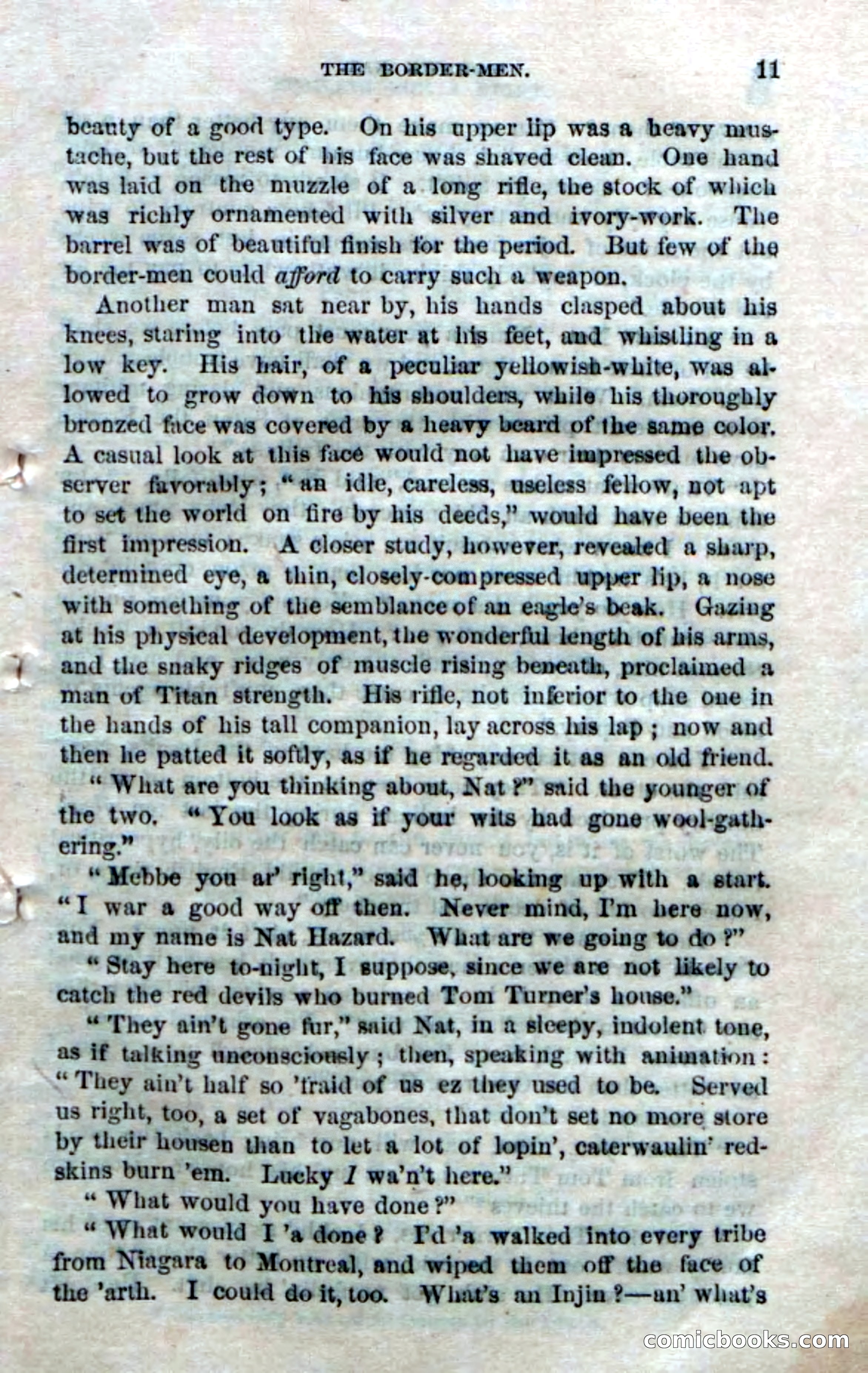 Beadle's Dime Novels No. 153: Mohawk Nat — page 9 of 116