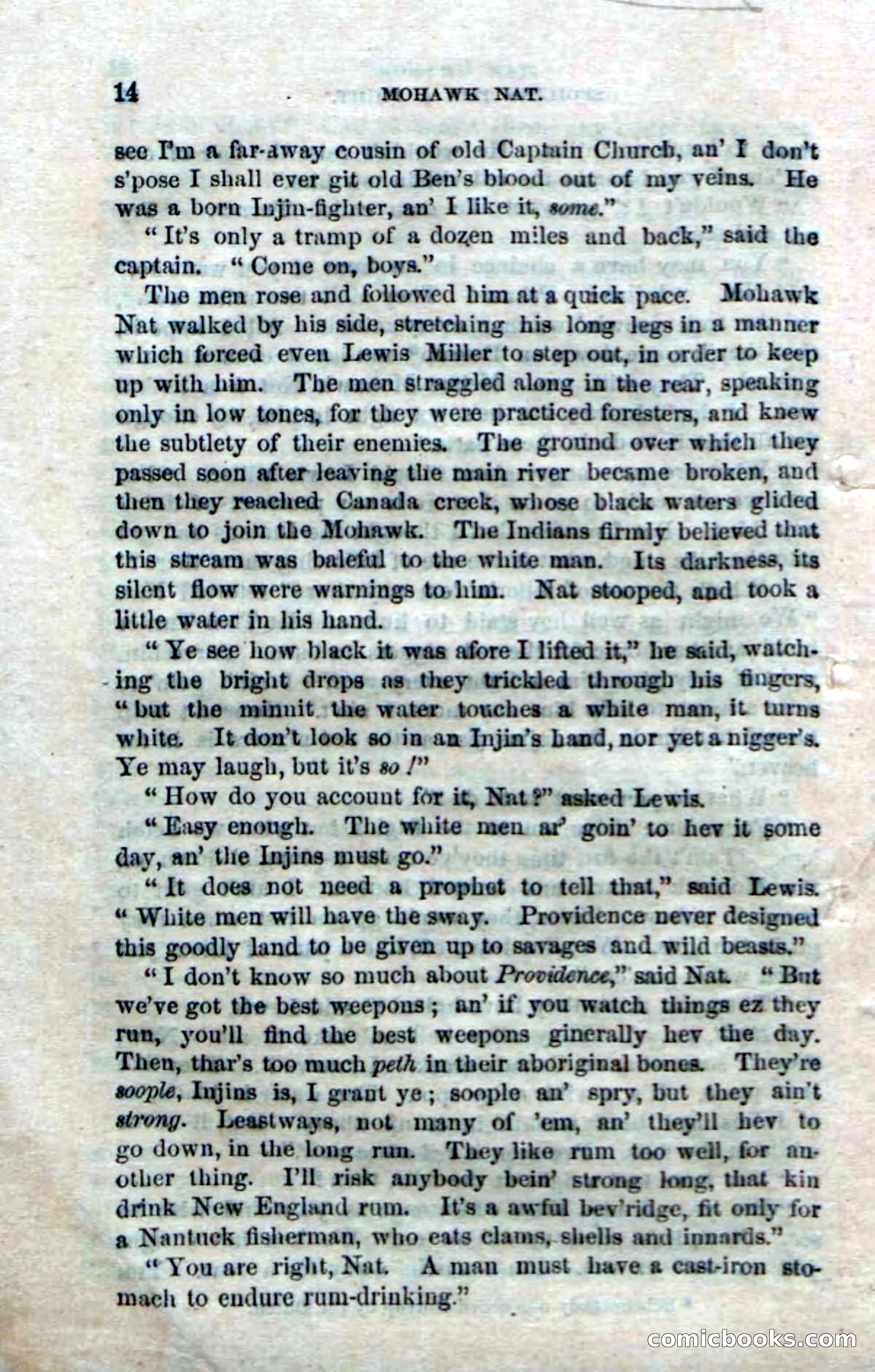 Beadle's Dime Novels No. 153: Mohawk Nat — page 12 of 116