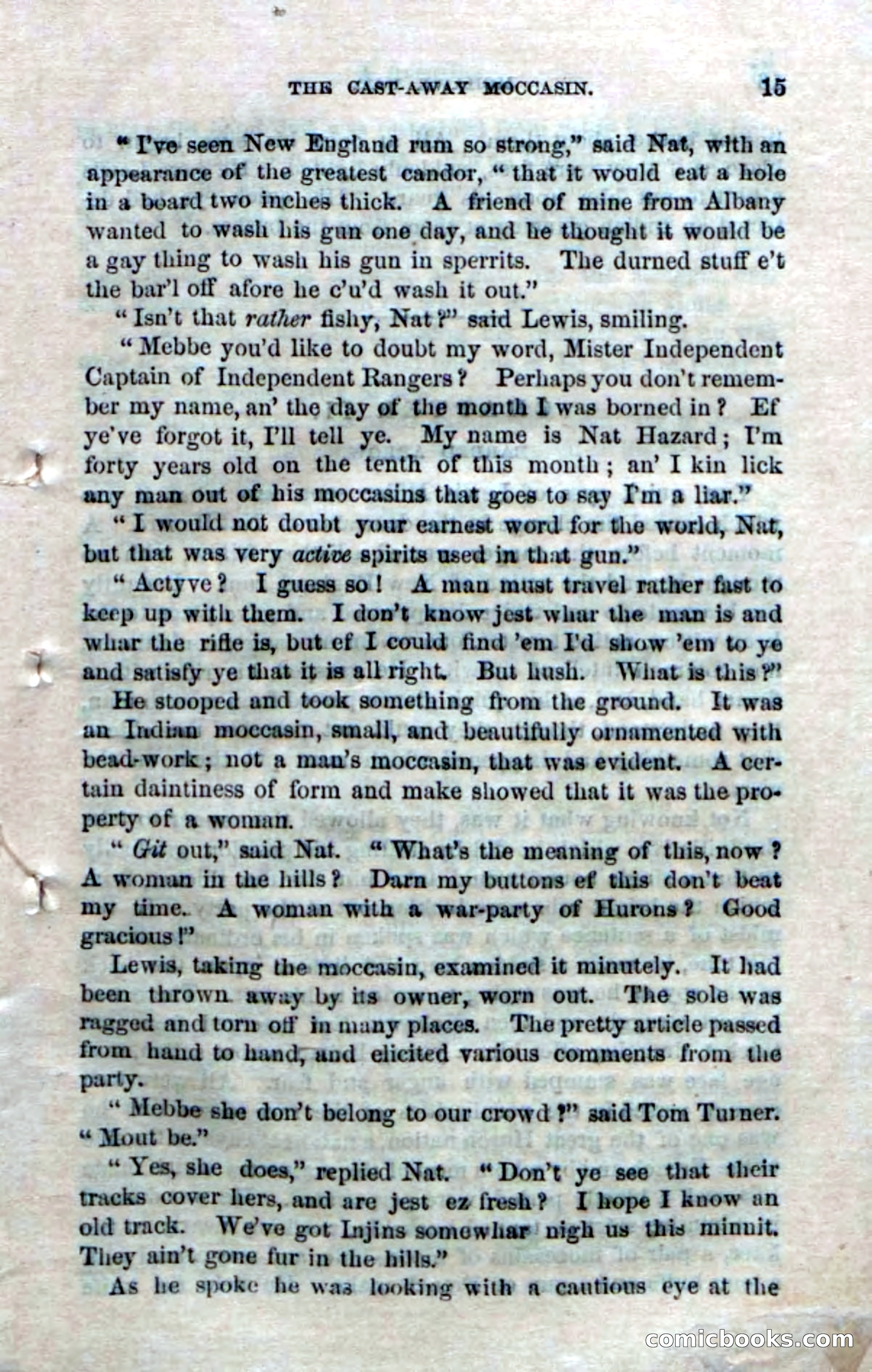 Beadle's Dime Novels No. 153: Mohawk Nat — page 13 of 116