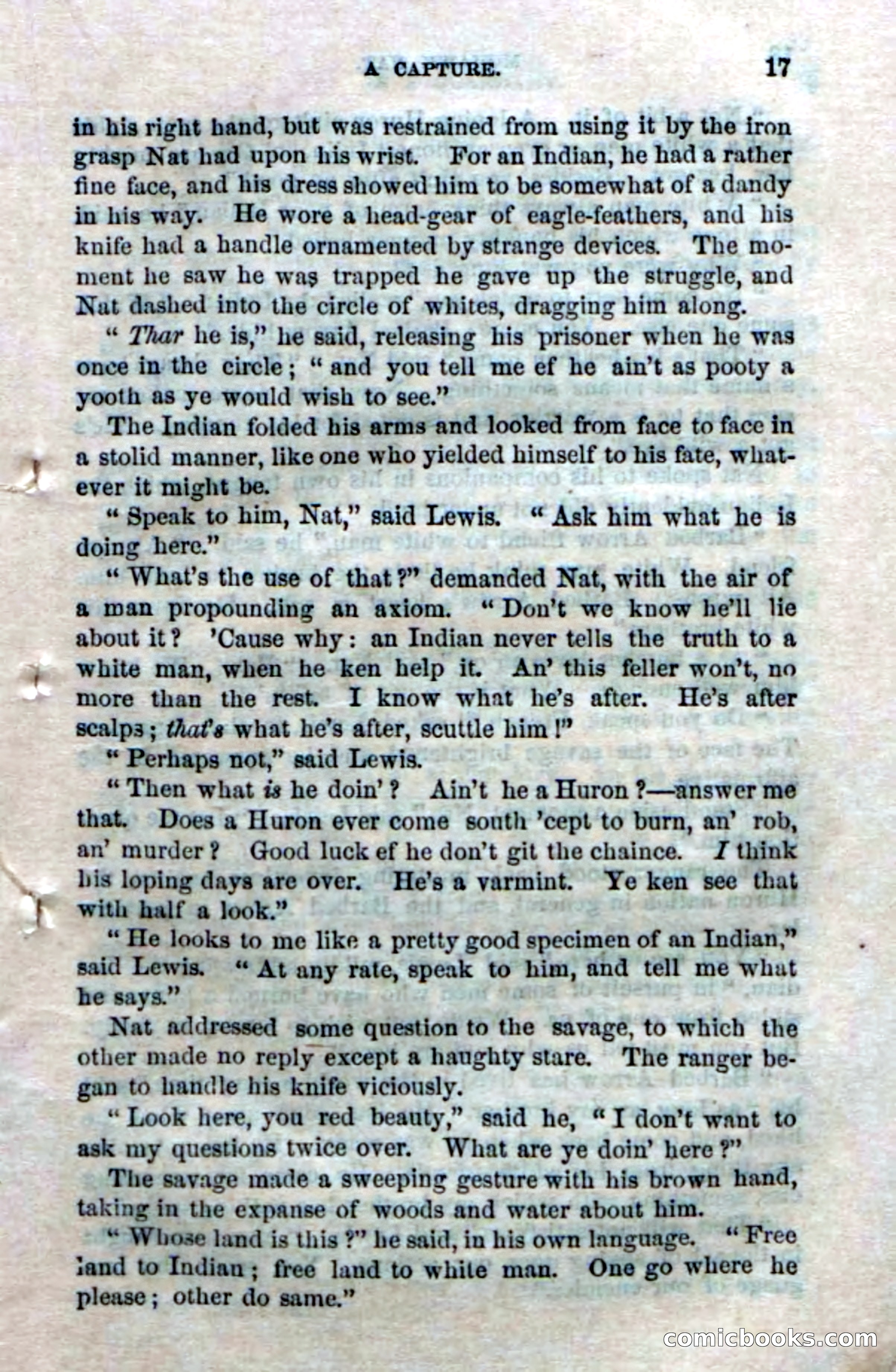 Beadle's Dime Novels No. 153: Mohawk Nat — page 15 of 116