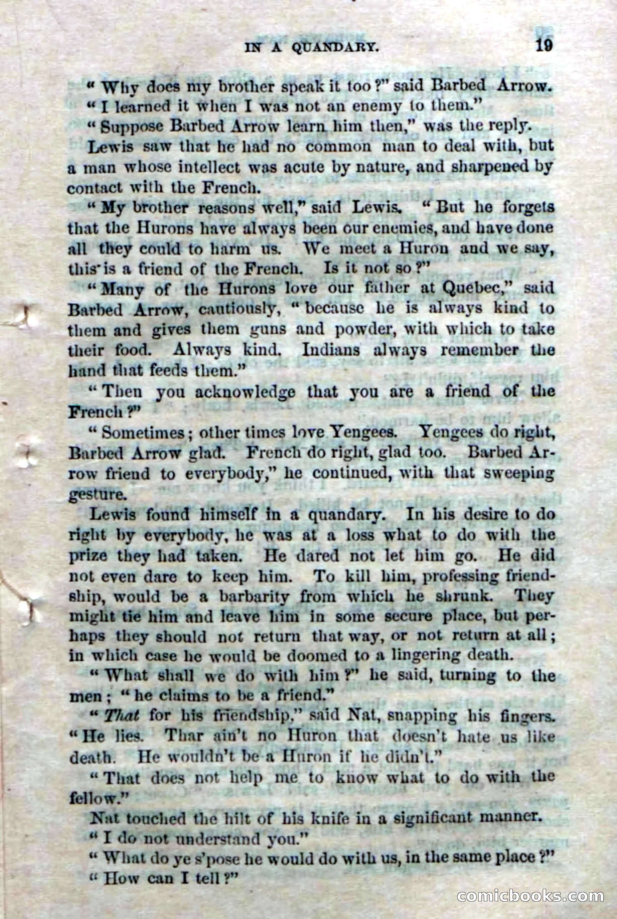 Beadle's Dime Novels No. 153: Mohawk Nat — page 17 of 116