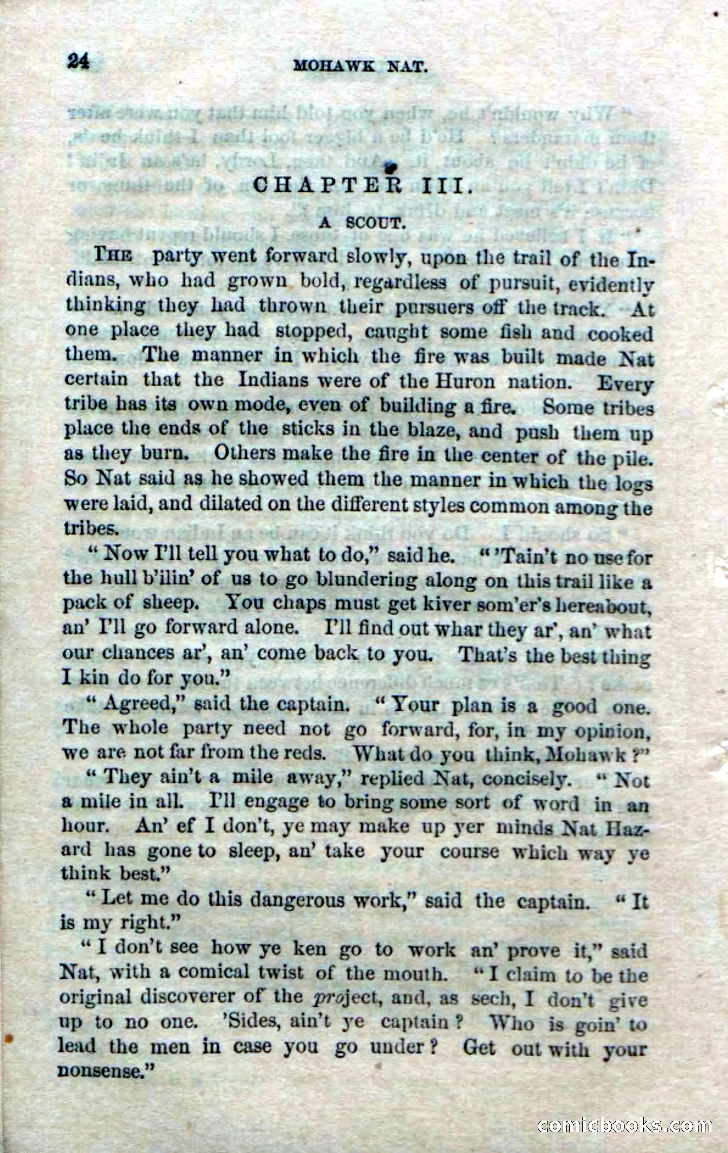 Beadle's Dime Novels No. 153: Mohawk Nat — page 22 of 116