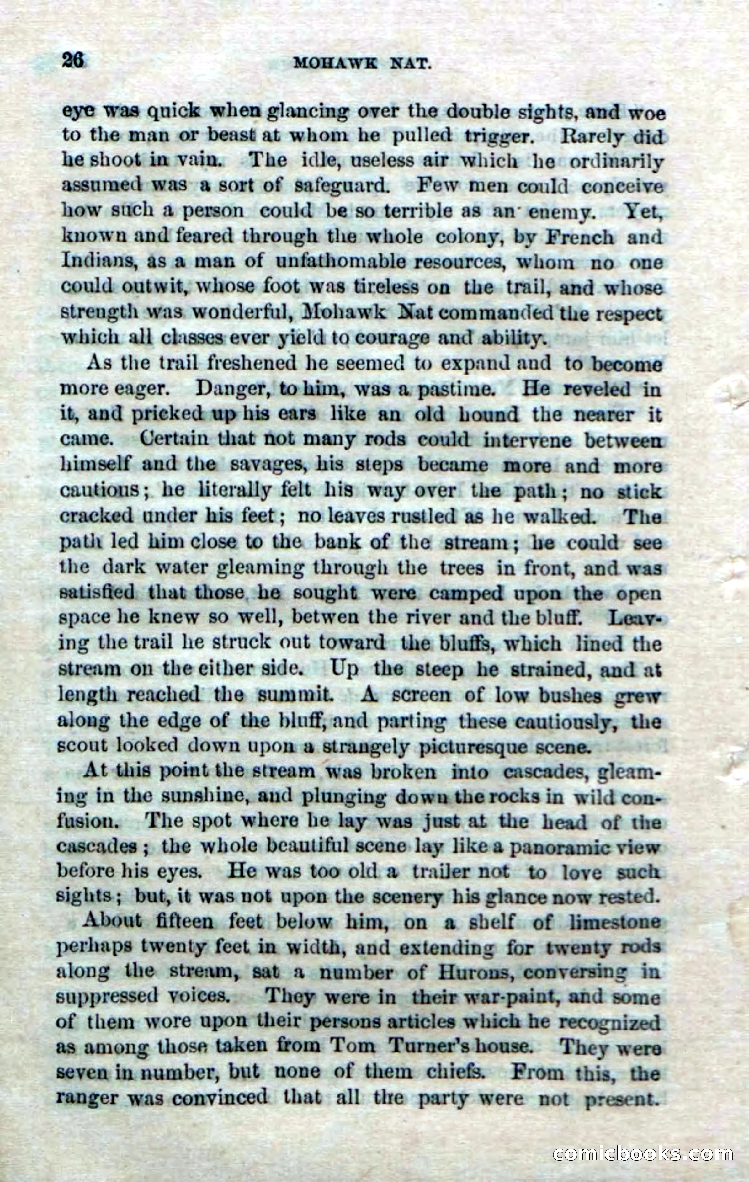 Beadle's Dime Novels No. 153: Mohawk Nat — page 24 of 116