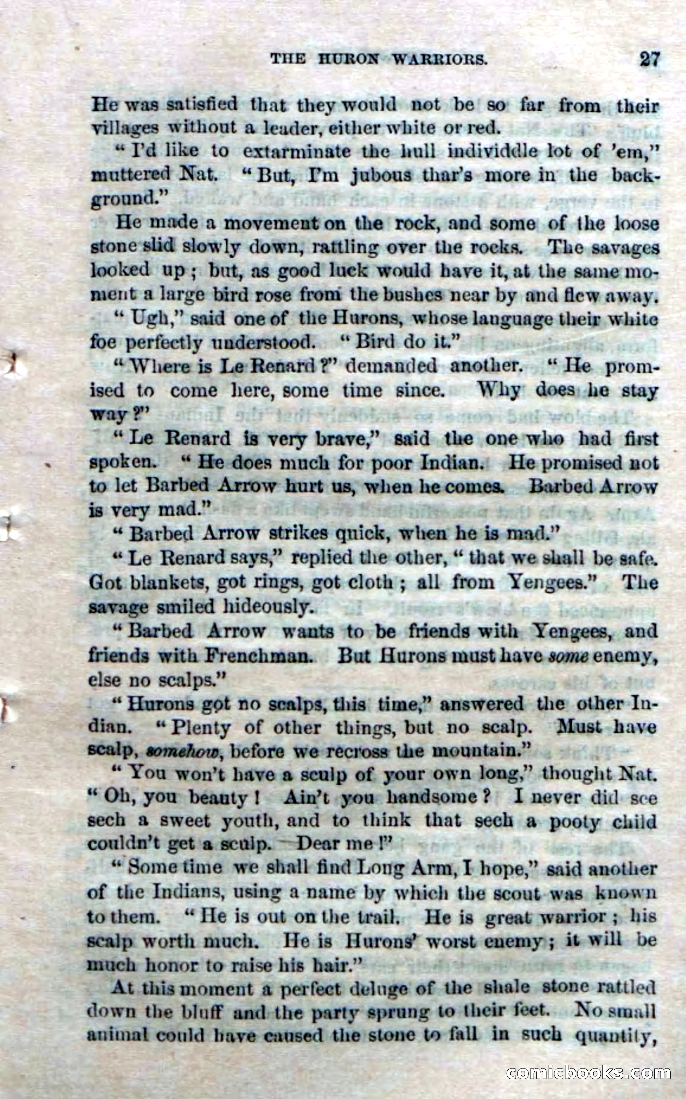 Beadle's Dime Novels No. 153: Mohawk Nat — page 25 of 116