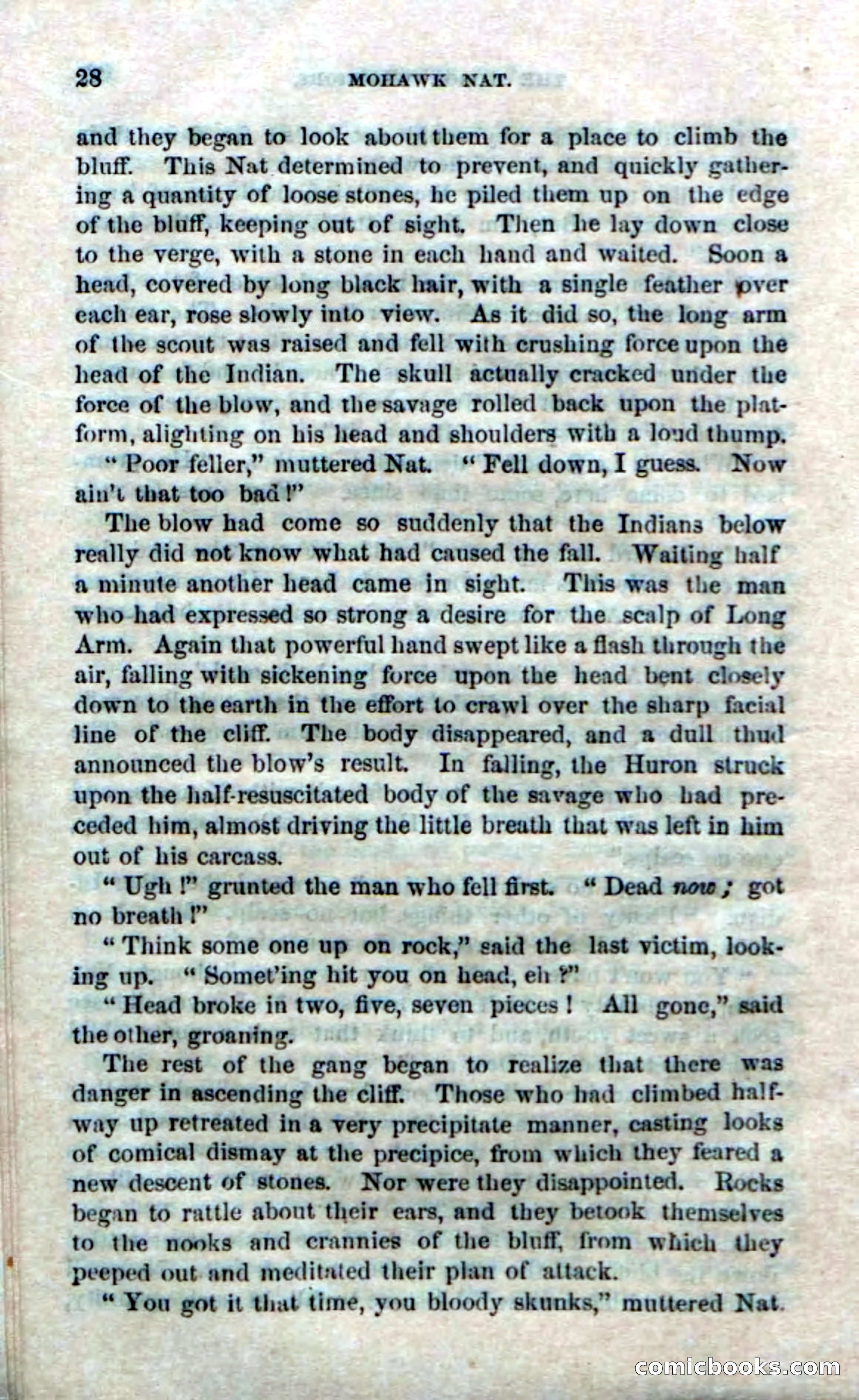 Beadle's Dime Novels No. 153: Mohawk Nat — page 26 of 116