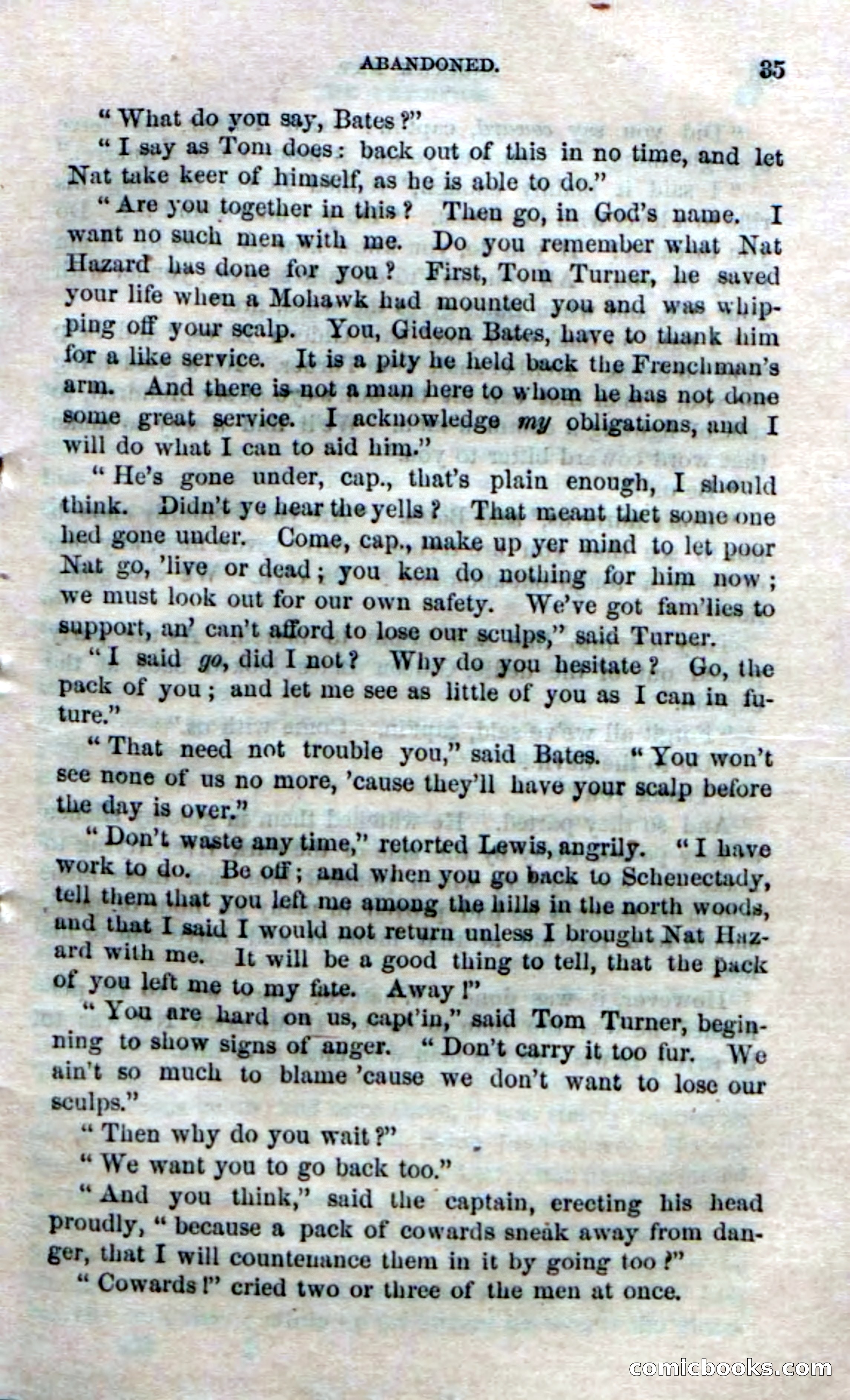 Beadle's Dime Novels No. 153: Mohawk Nat — page 33 of 116