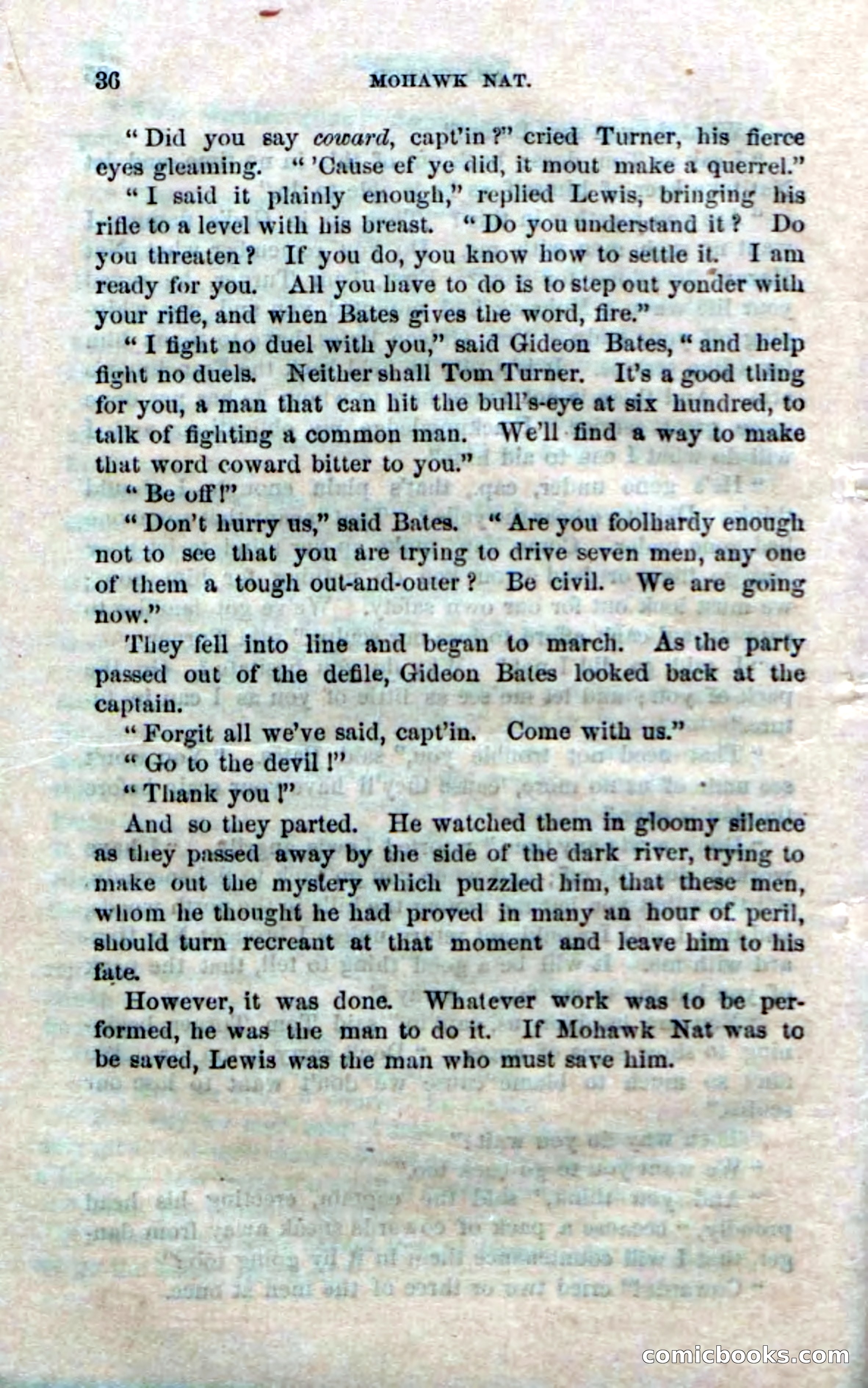 Beadle's Dime Novels No. 153: Mohawk Nat — page 34 of 116