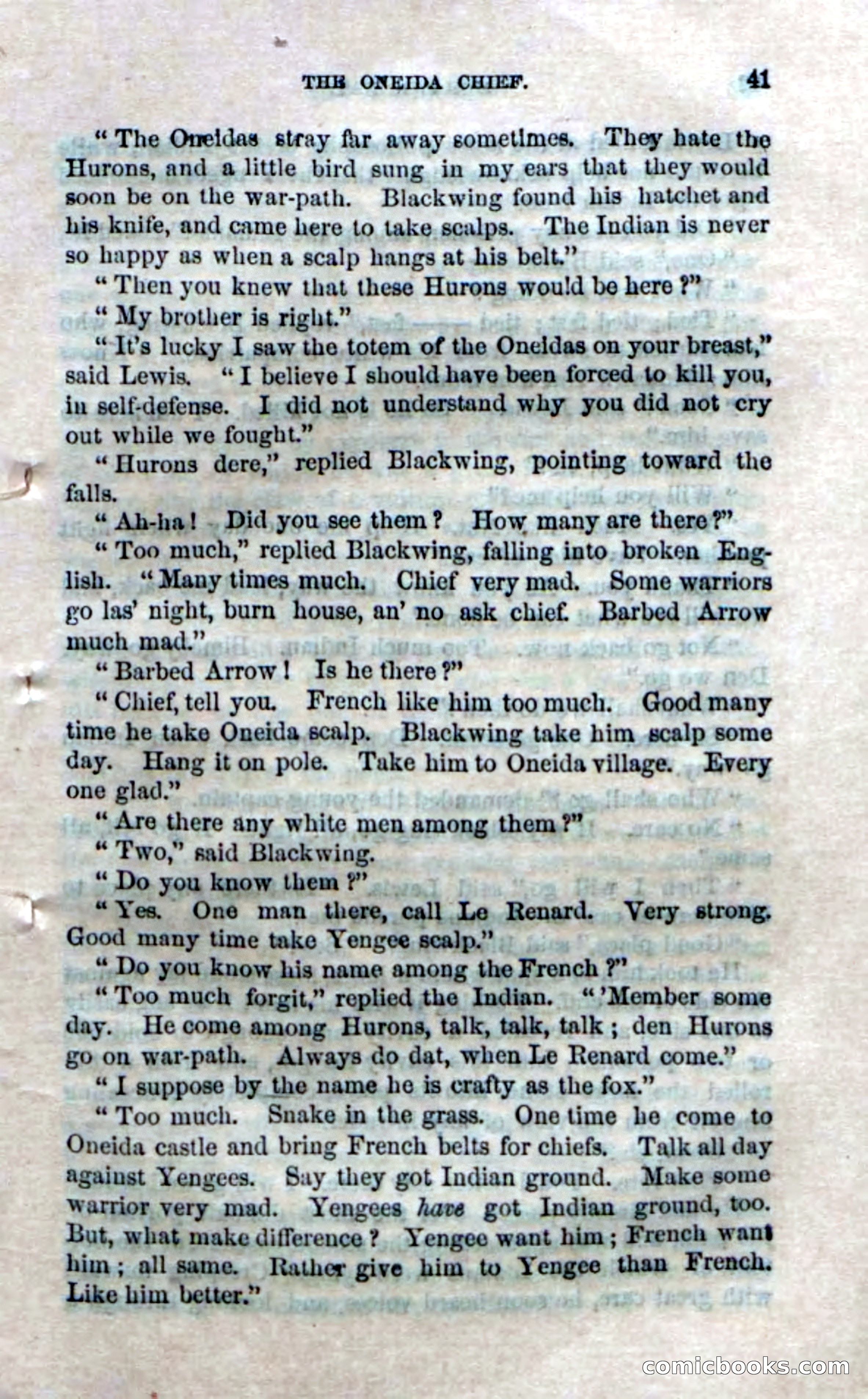 Beadle's Dime Novels No. 153: Mohawk Nat — page 39 of 116