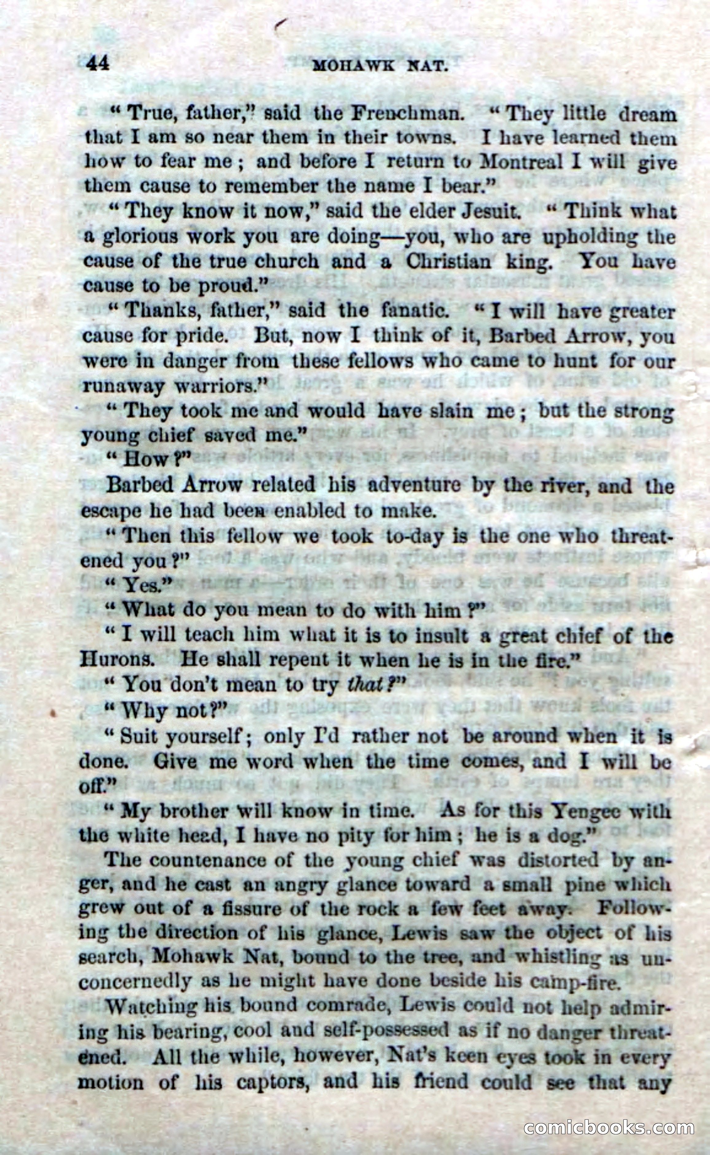 Beadle's Dime Novels No. 153: Mohawk Nat — page 42 of 116