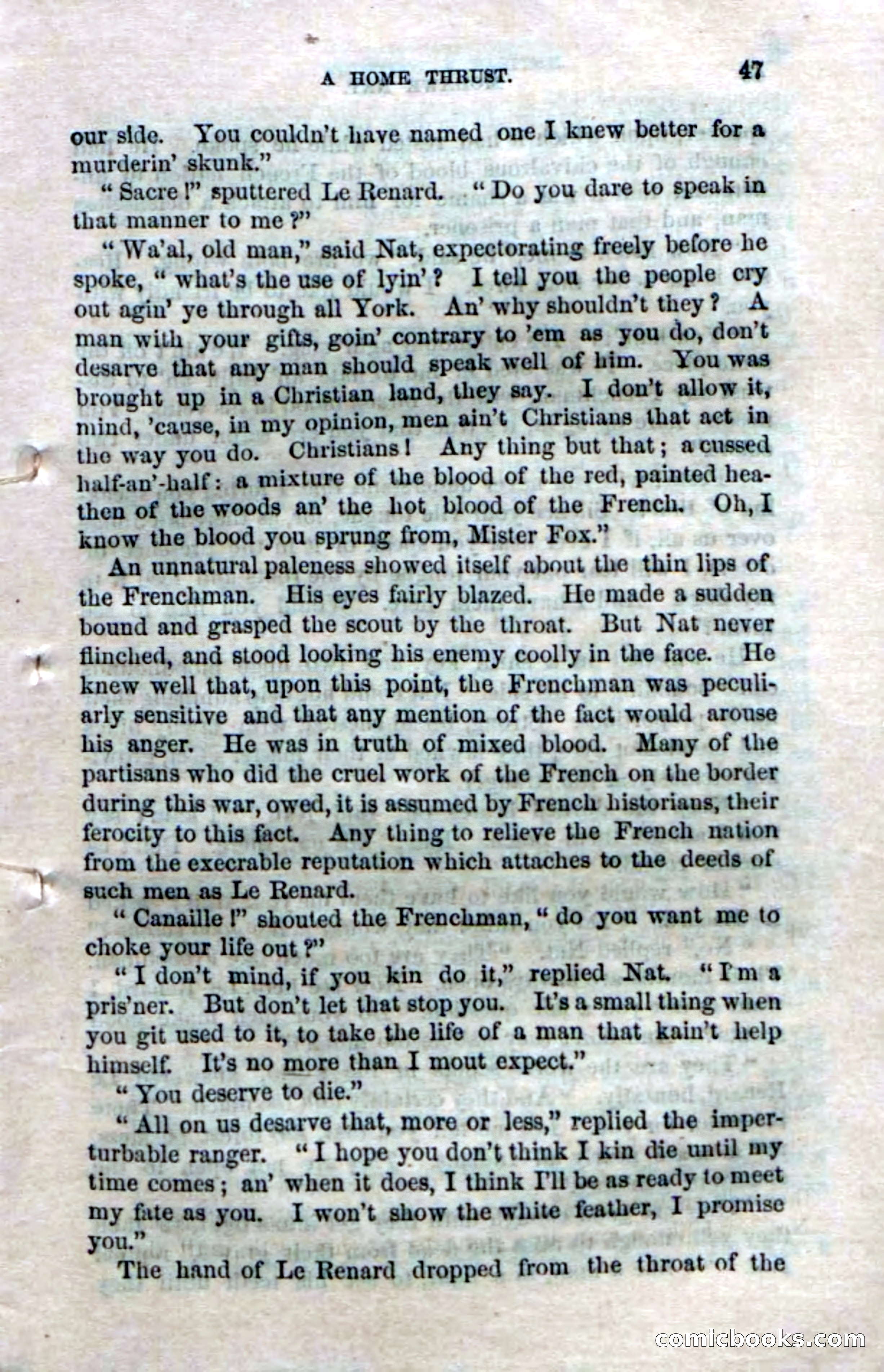 Beadle's Dime Novels No. 153: Mohawk Nat — page 45 of 116