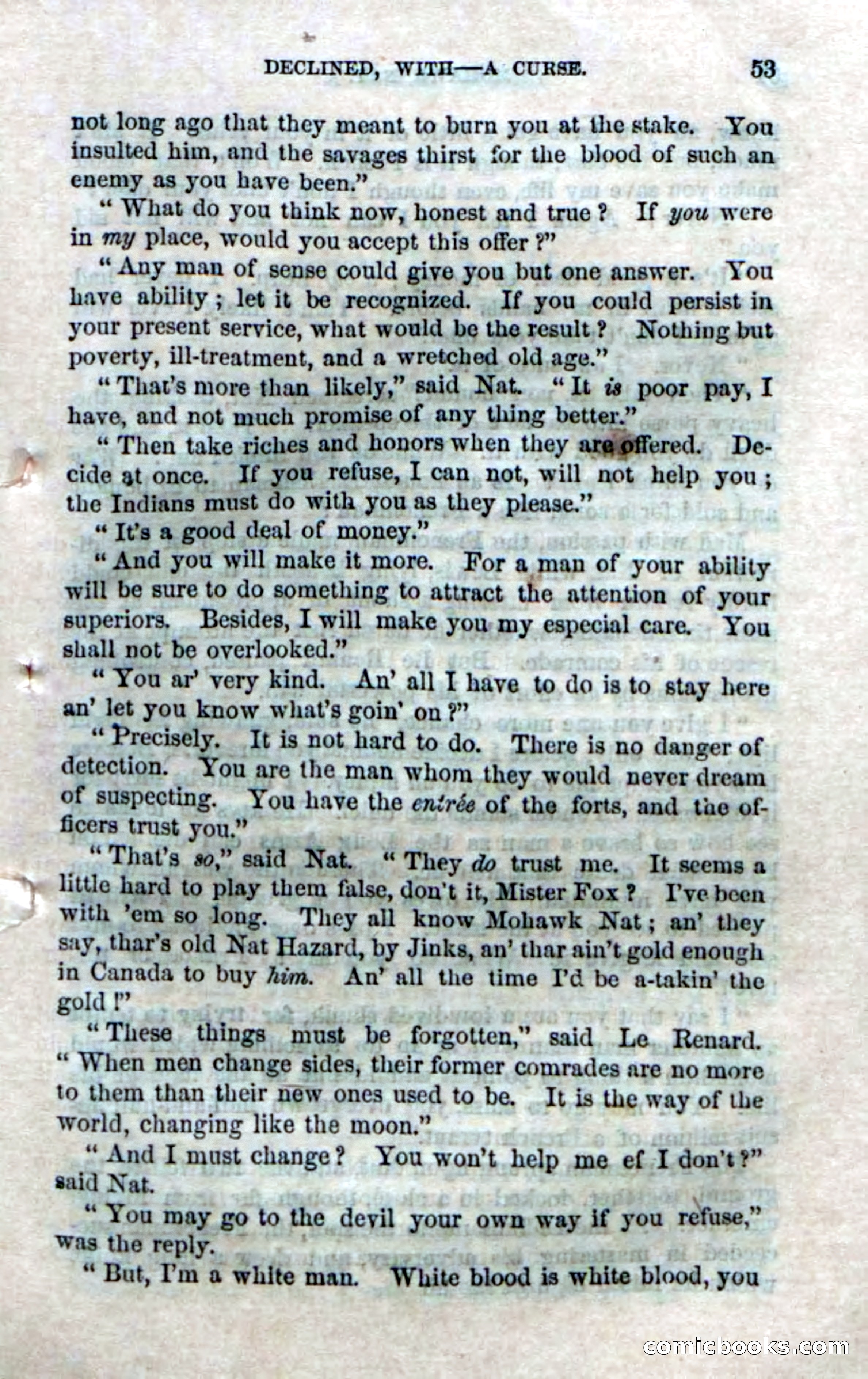 Beadle's Dime Novels No. 153: Mohawk Nat — page 51 of 116