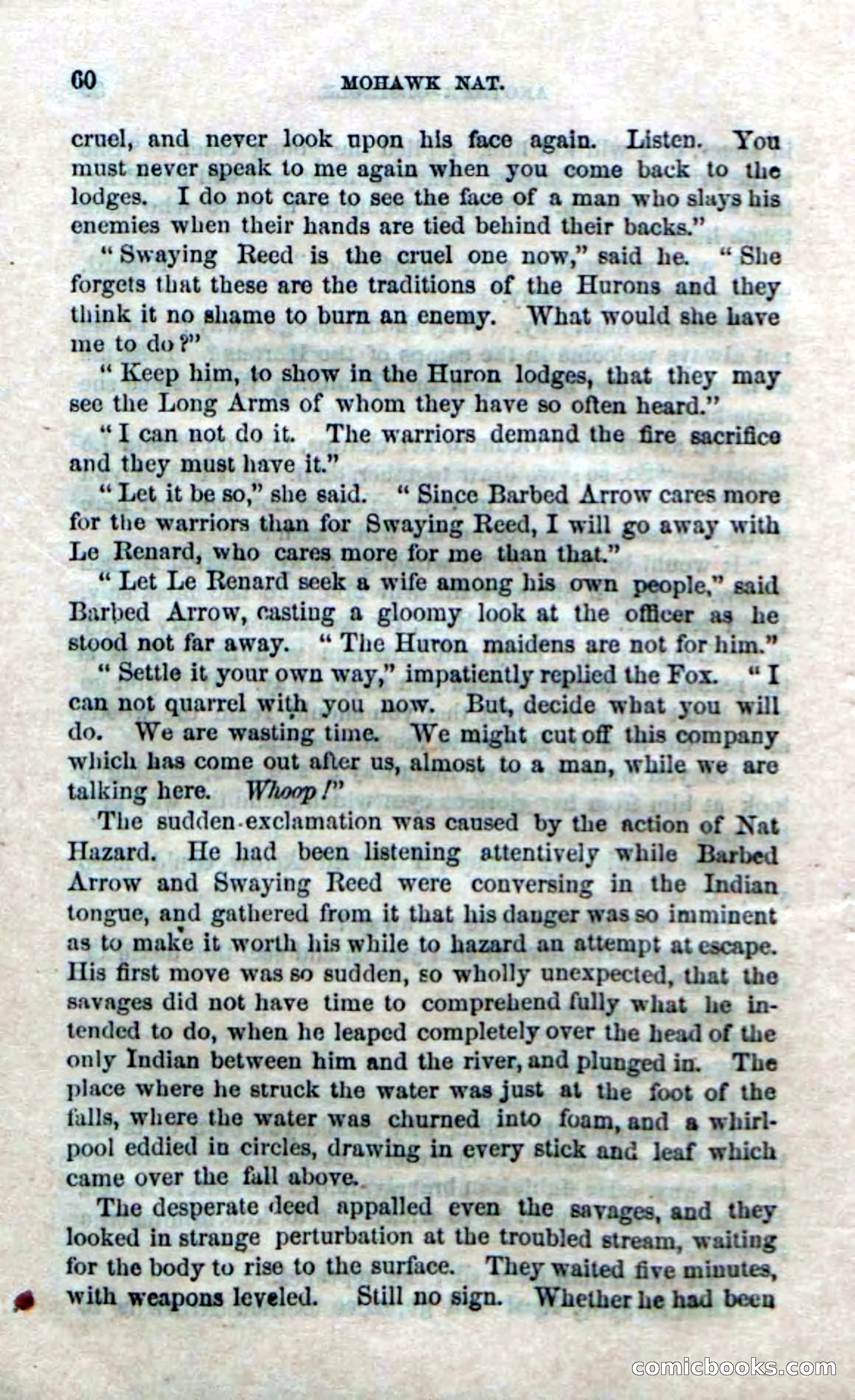 Beadle's Dime Novels No. 153: Mohawk Nat — page 58 of 116