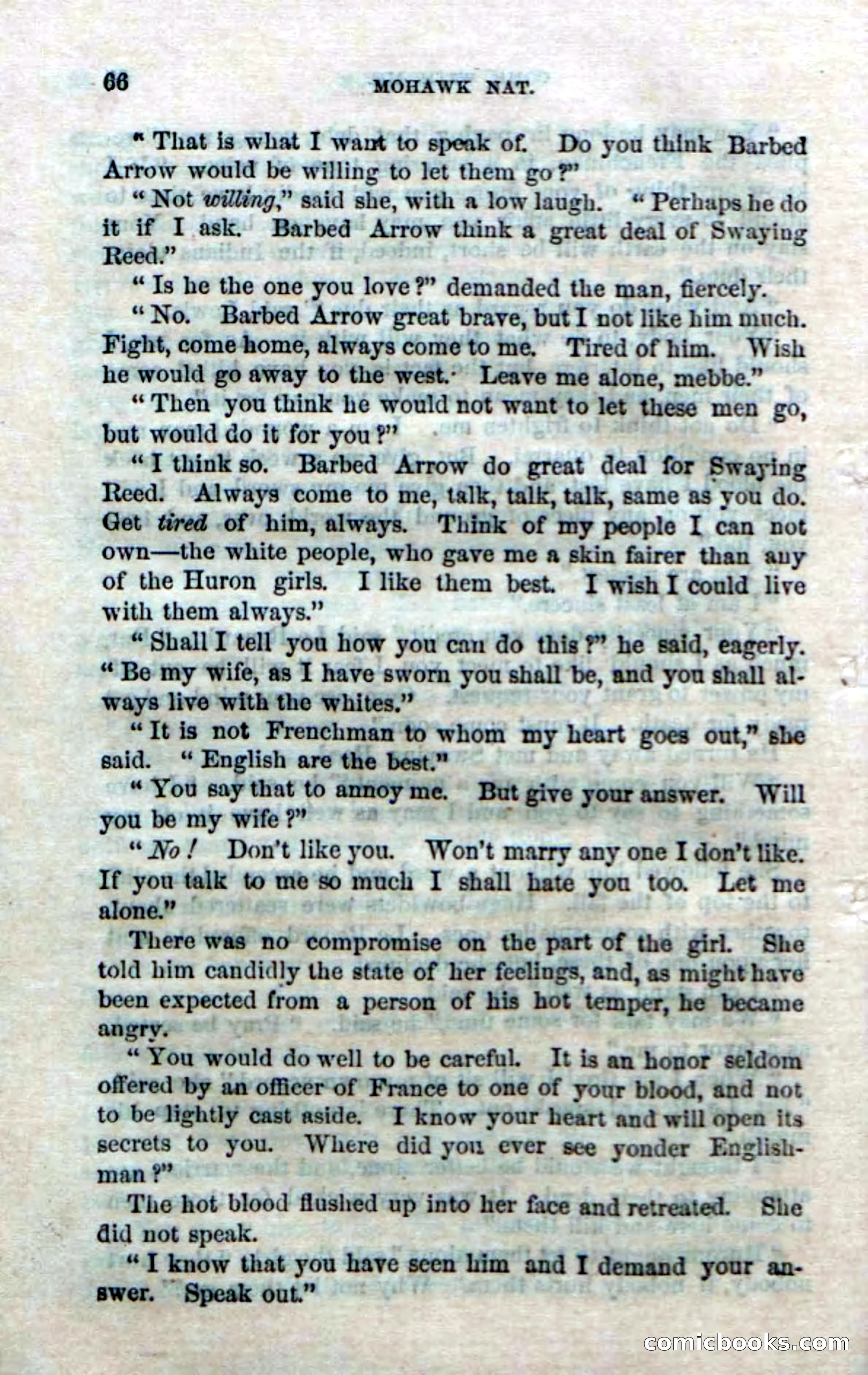 Beadle's Dime Novels No. 153: Mohawk Nat — page 64 of 116